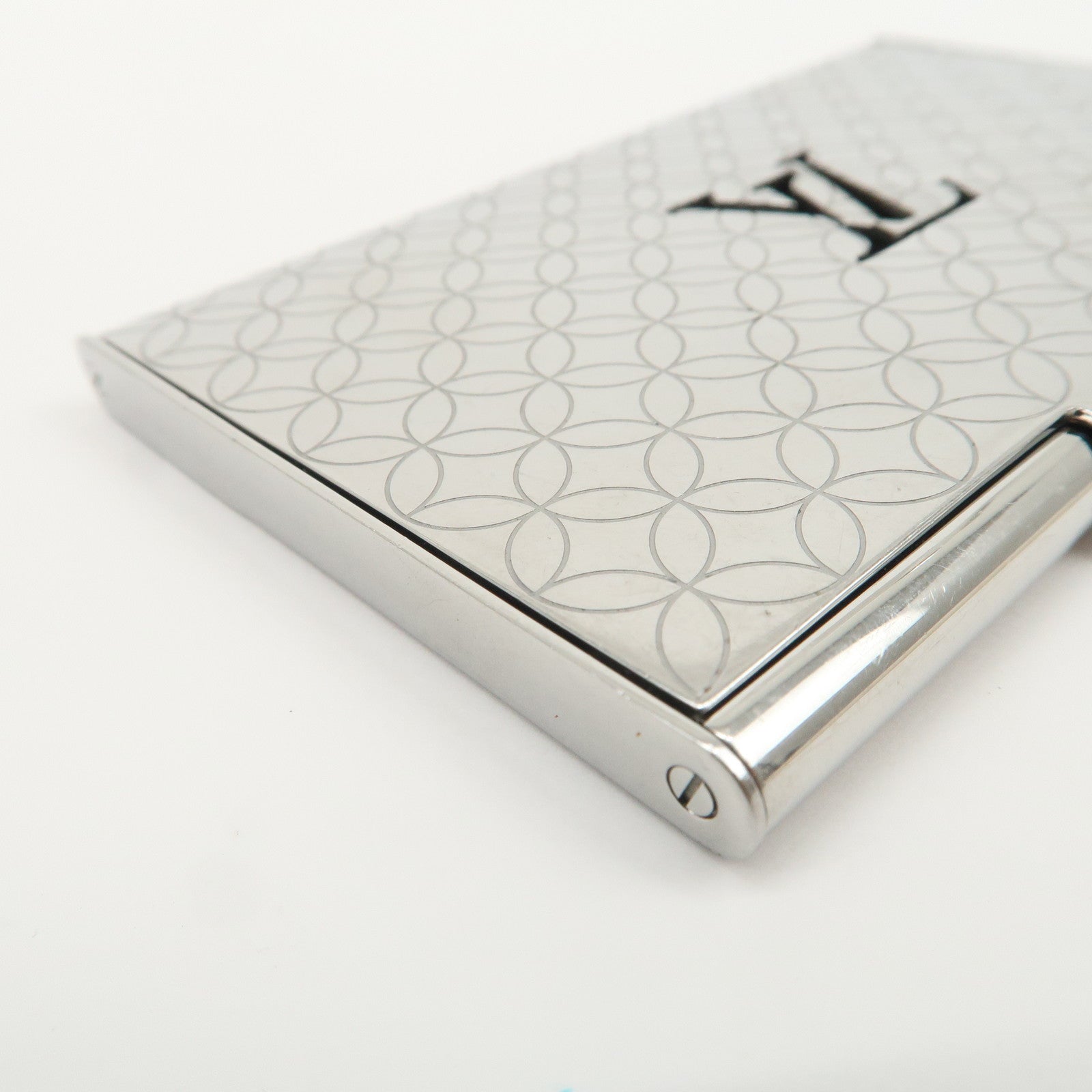 Louis Vuitton Porte Cartes Champs Elysees Card Case Silver M65227