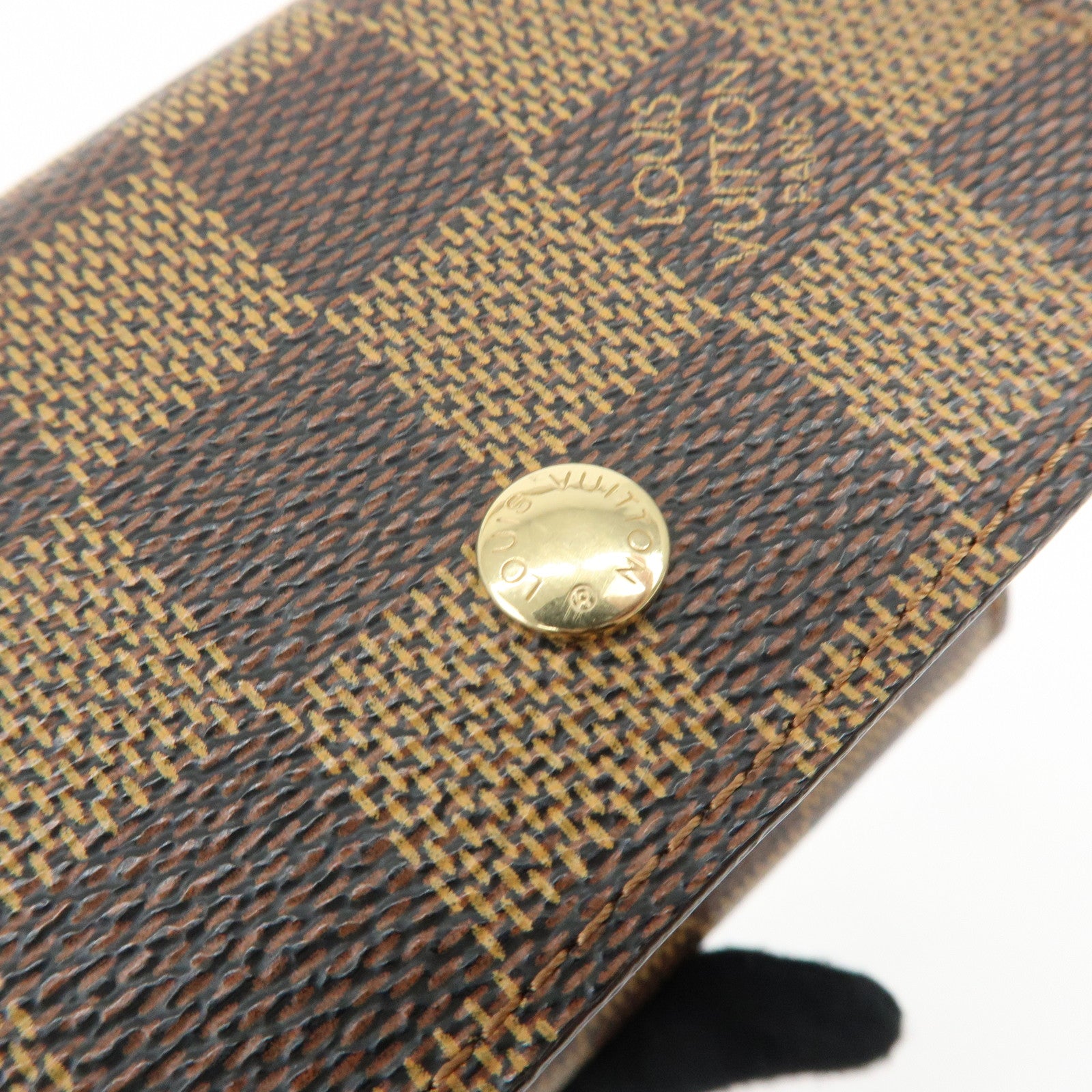 Louis Vuitton Damier Porte Monnaie Bier Carte Credit Wallet N61652
