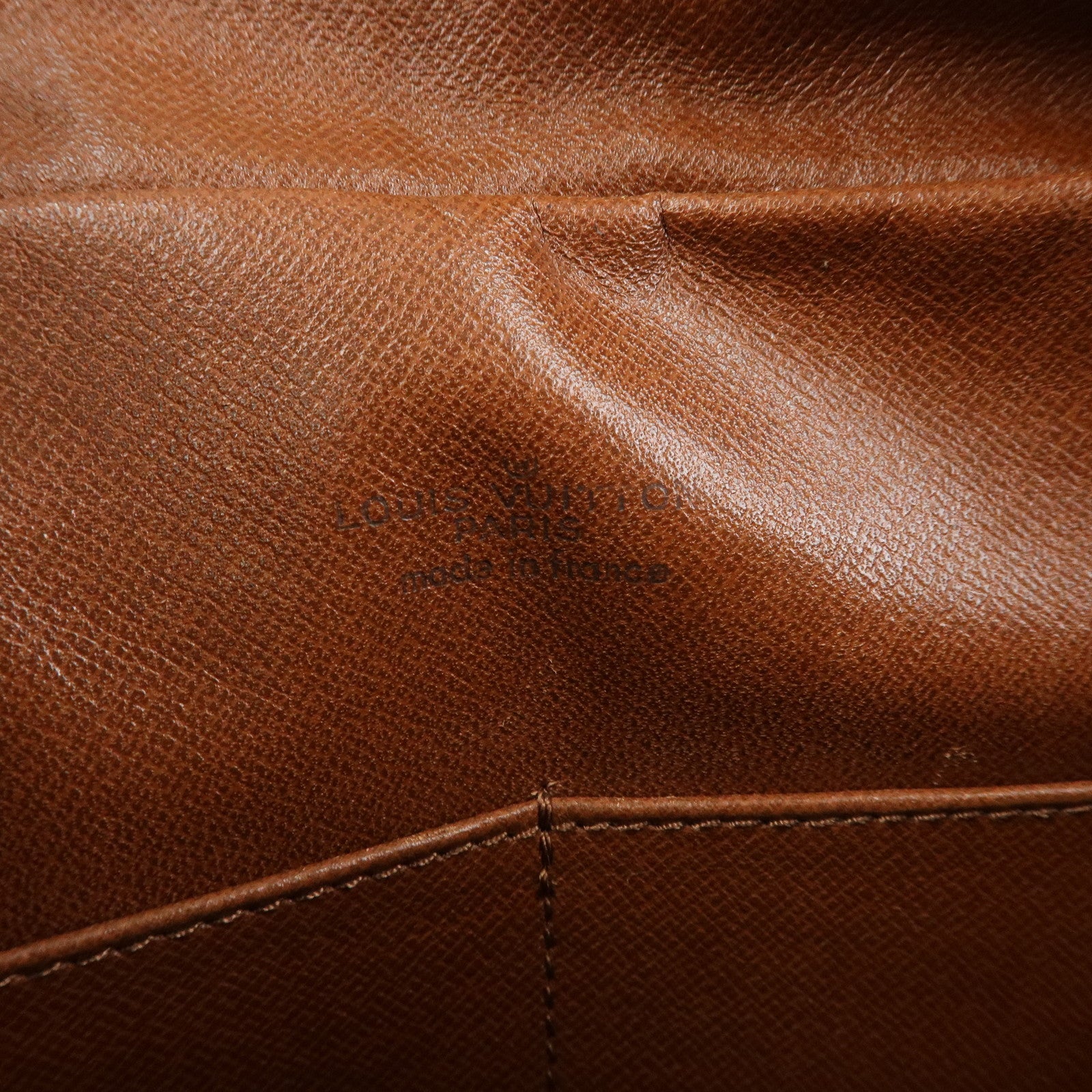 Louis Vuitton Monogram Compiegne 28 Pouch Clutch Bag Brown M51845