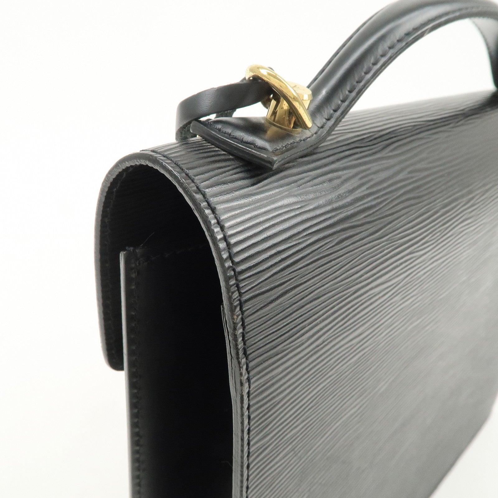 Louis Vuitton Epi Monceau 2Way Shoulder Bag Hand Bag Noir M52122