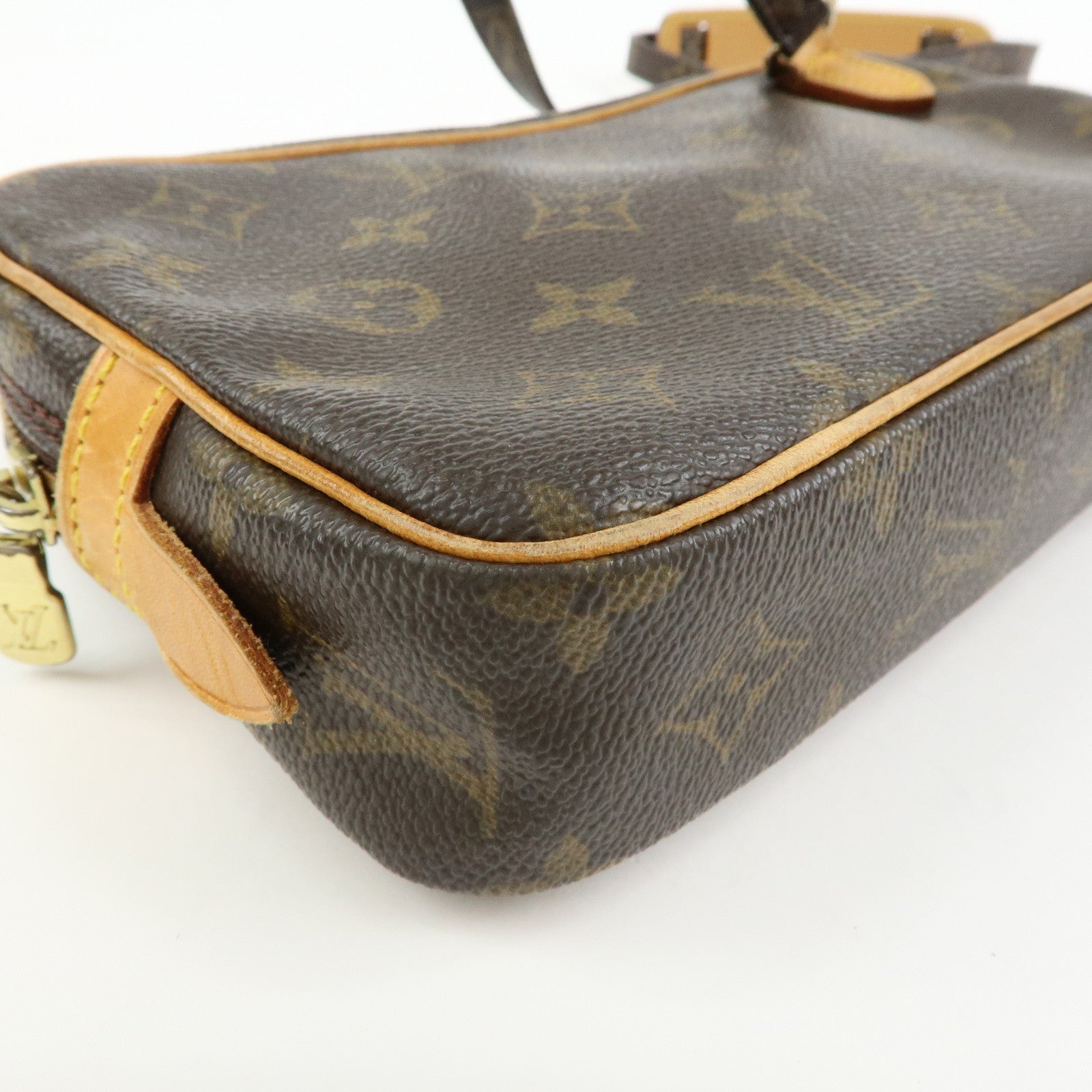 Louis Vuitton Monogram Pochette Marly Bandouliere Bag Brown M51828