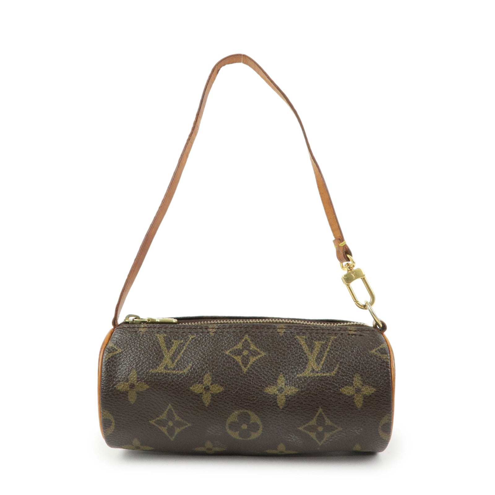 Louis Vuitton Monogram Mini Pouch for Papillon Bag Brown