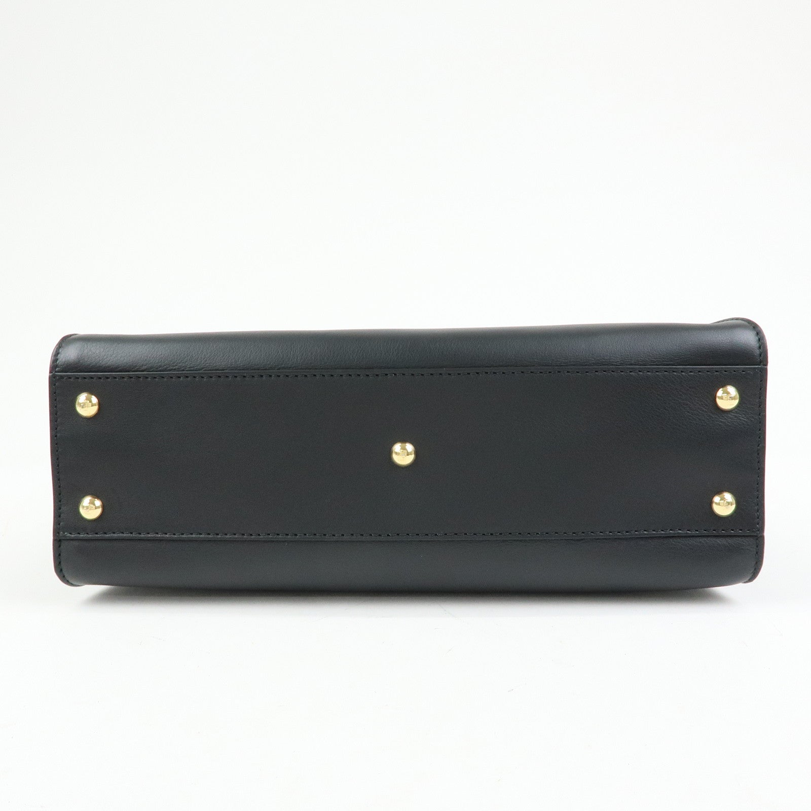 FENDI Peekaoo Calf Leather 2Way Bag Hand Bag Shoulder Bag 8BN290