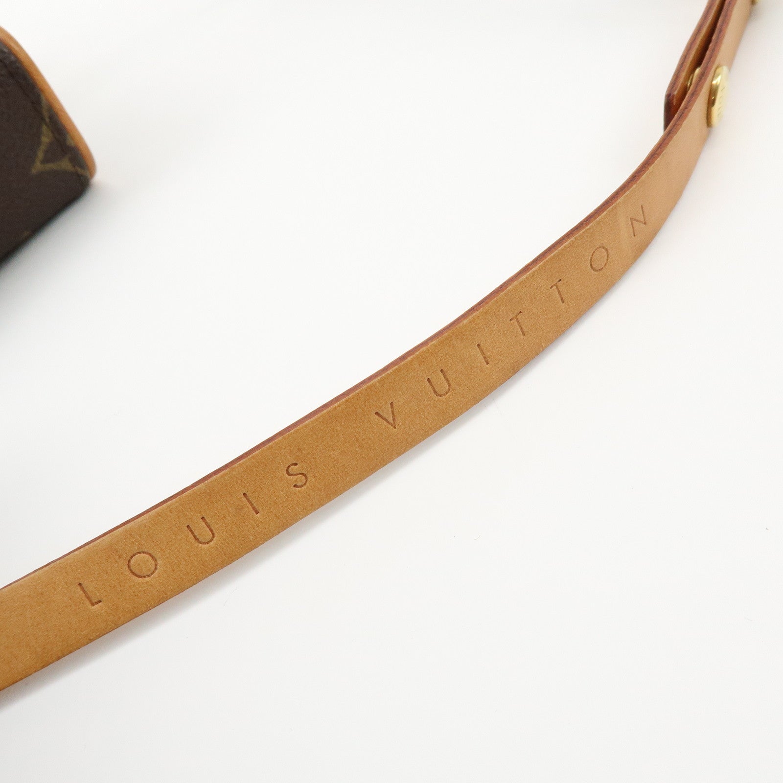 Louis Vuitton Monogram Pochette Florentine Waist Bag Belt XS M51855