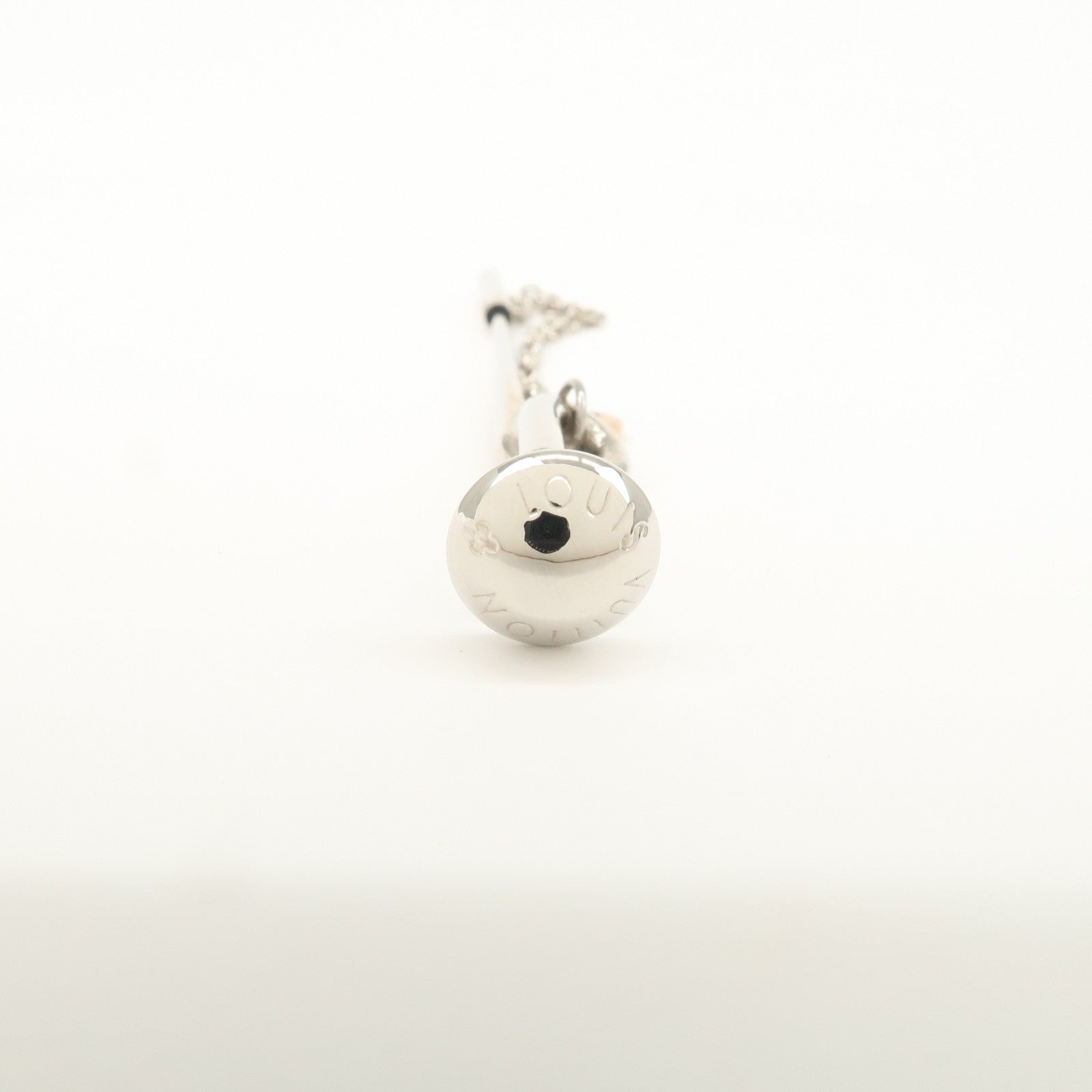 Louis Vuitton Metal Safari Charms Brooch Silver M68109