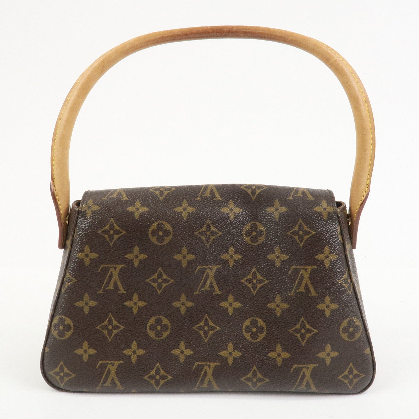 Louis Vuitton Monogram Mini Looping Shoulder Bag Brown M51147