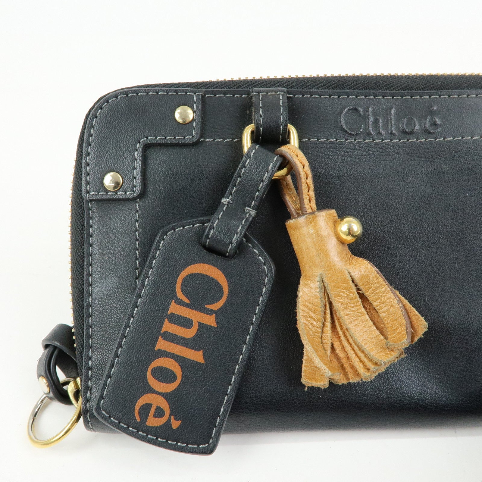 Chloe Paddington Eden Leather Set of Wallet Black