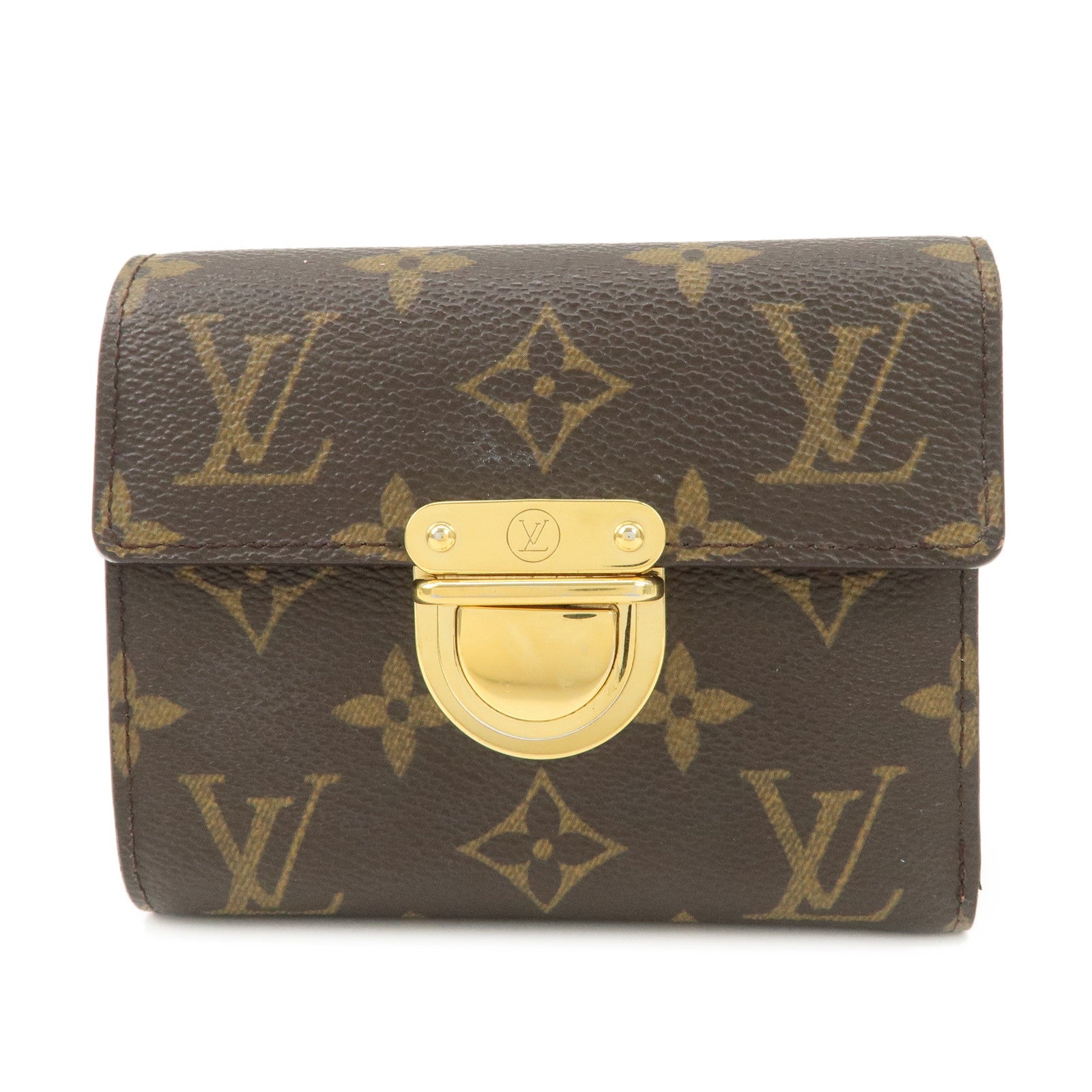Louis Vuitton Monogram Portefeuille Koala Wallet Brown M58013 Used