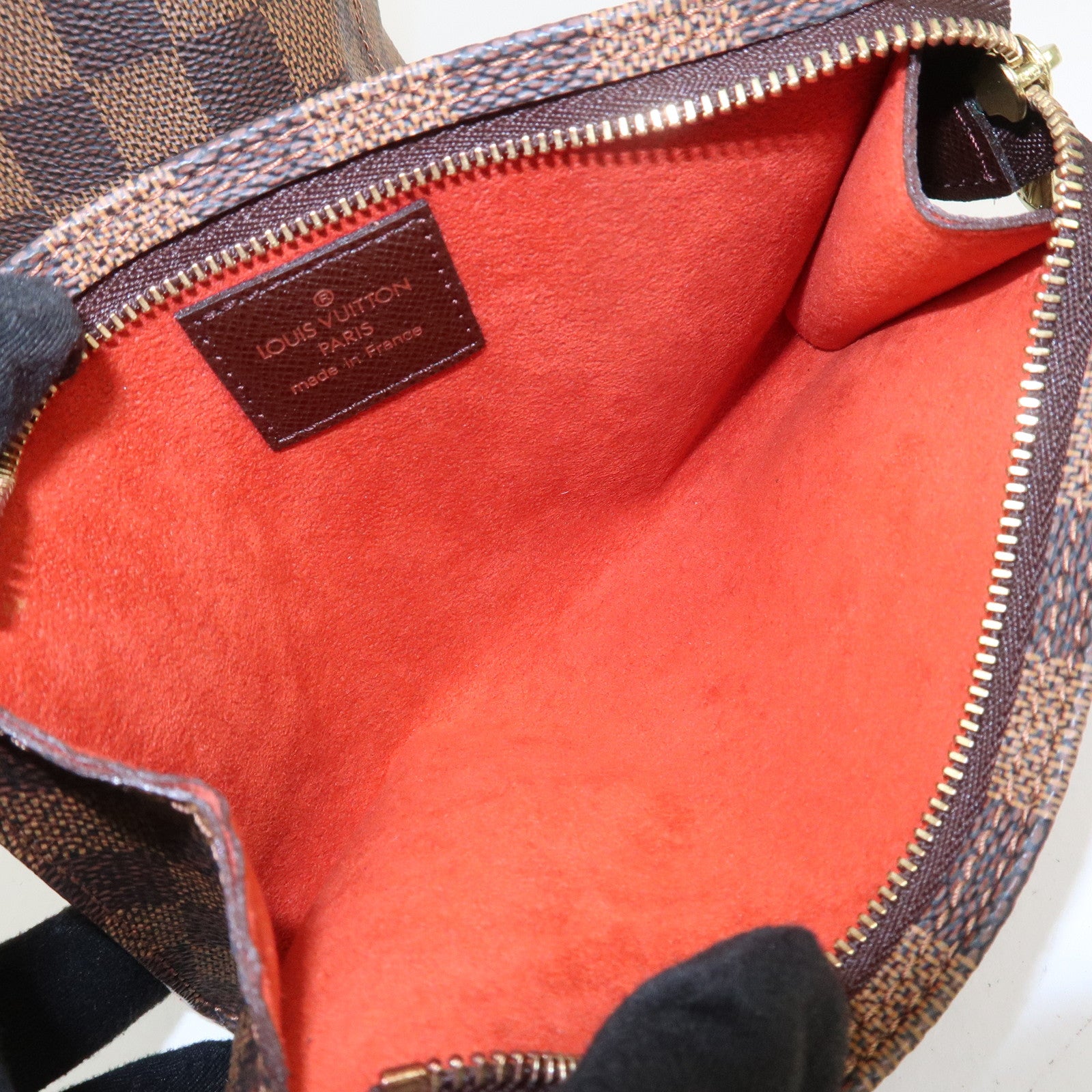 Louis Vuitton Damier Ebene Marais Tote Bag Hand Bag Brown N42240