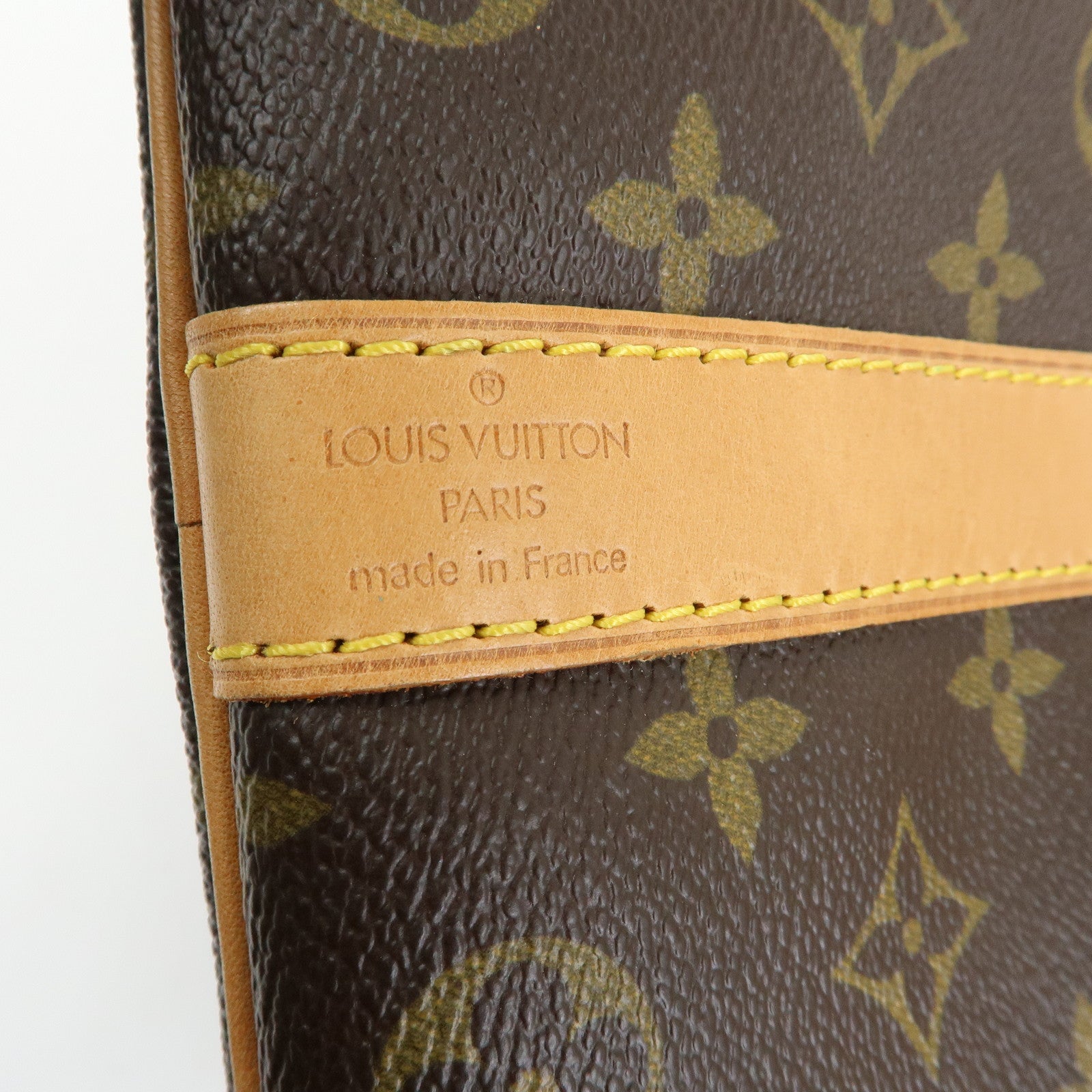 Louis Vuitton Monogram Keep All Bandouliere 50 Boston Bag M41416