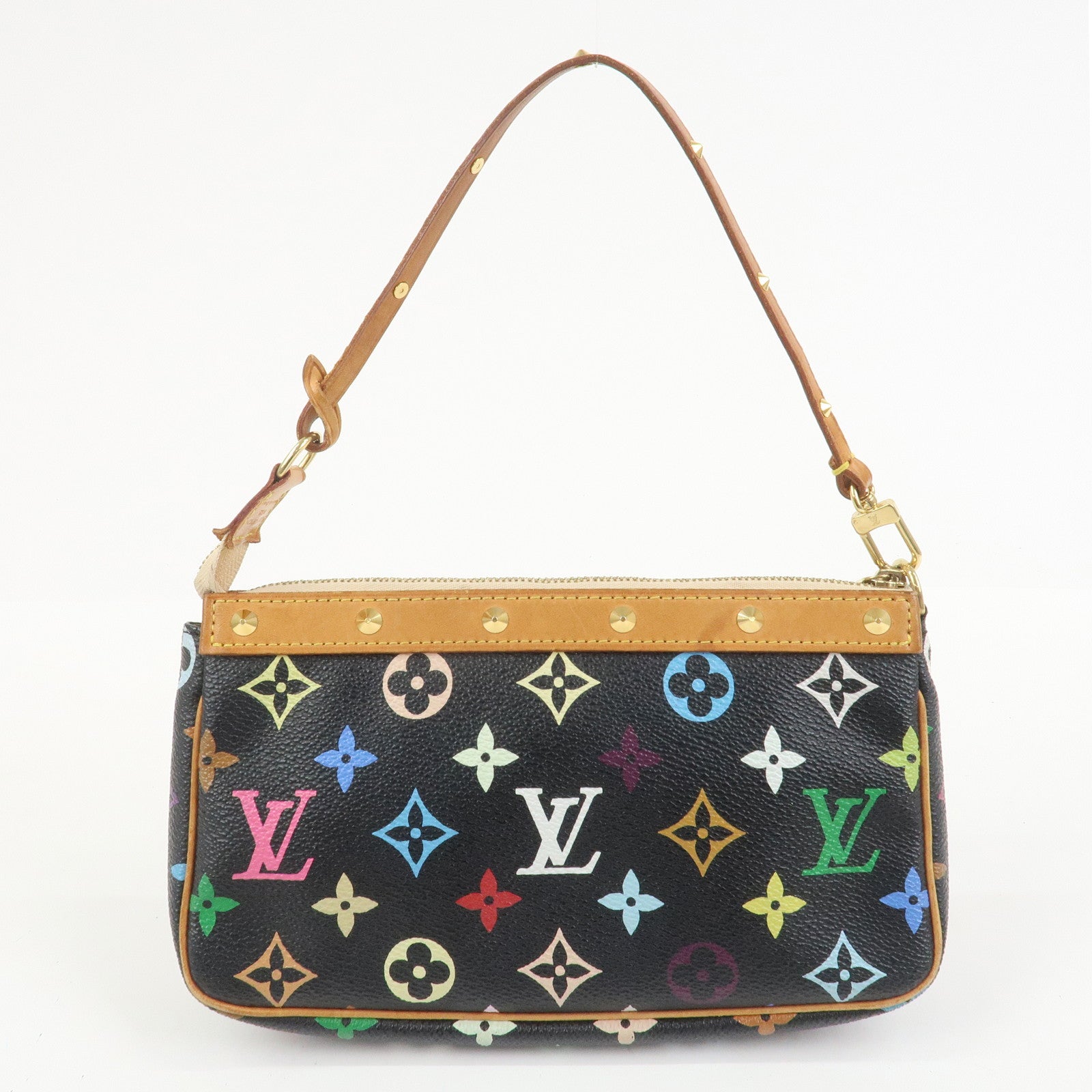 Louis Vuitton Monogram Multicolor Pochette Accessoires Noir M92648