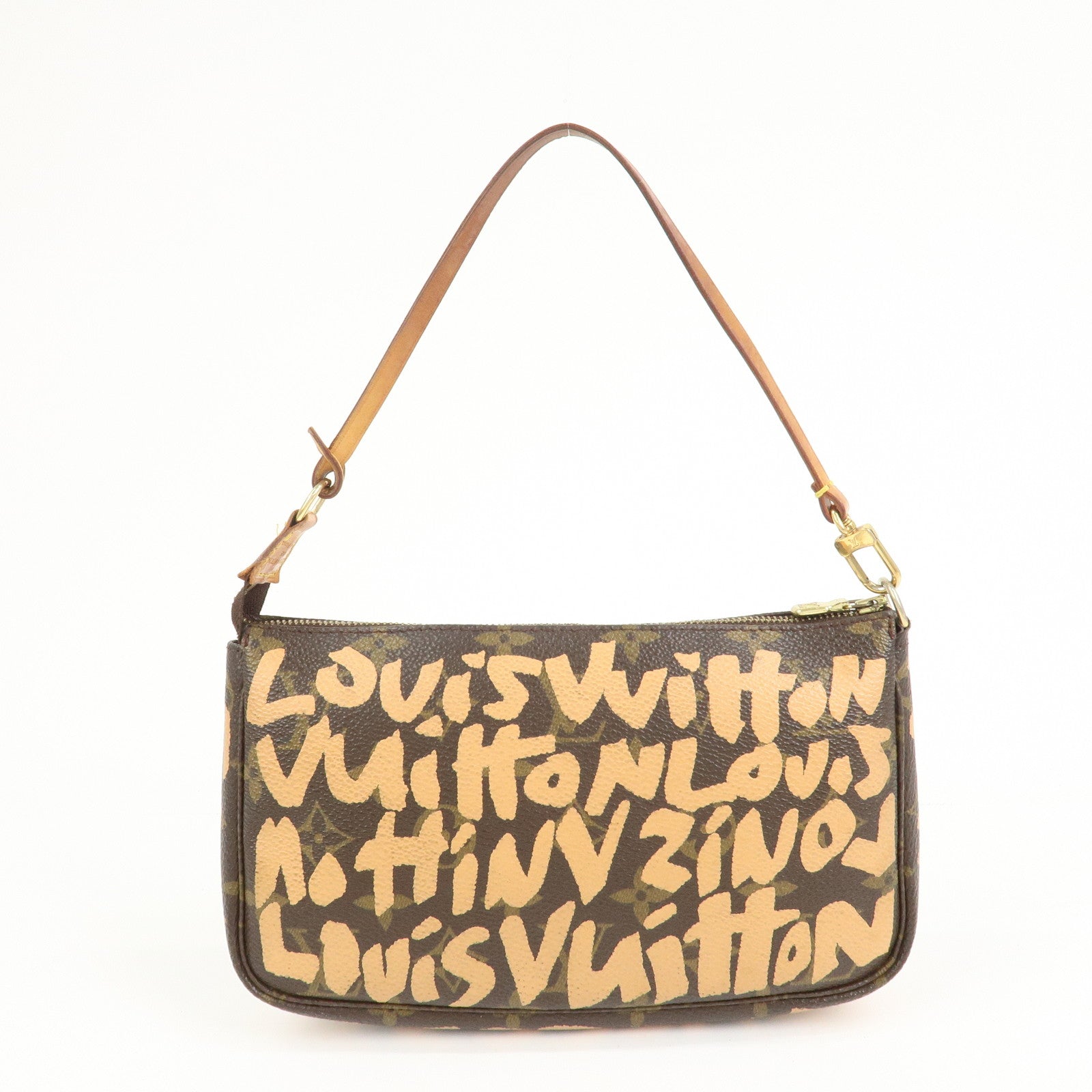 Louis Vuitton Monogram Graffiti Pochette Accessoires HandBag M92193