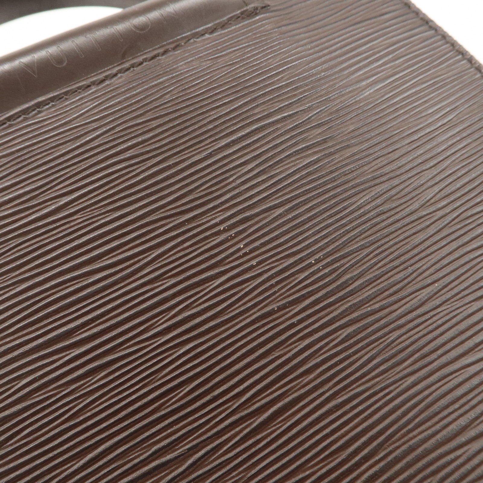 Louis Vuitton Epi Leather Figari PM Hand Bag Mocha M5201D