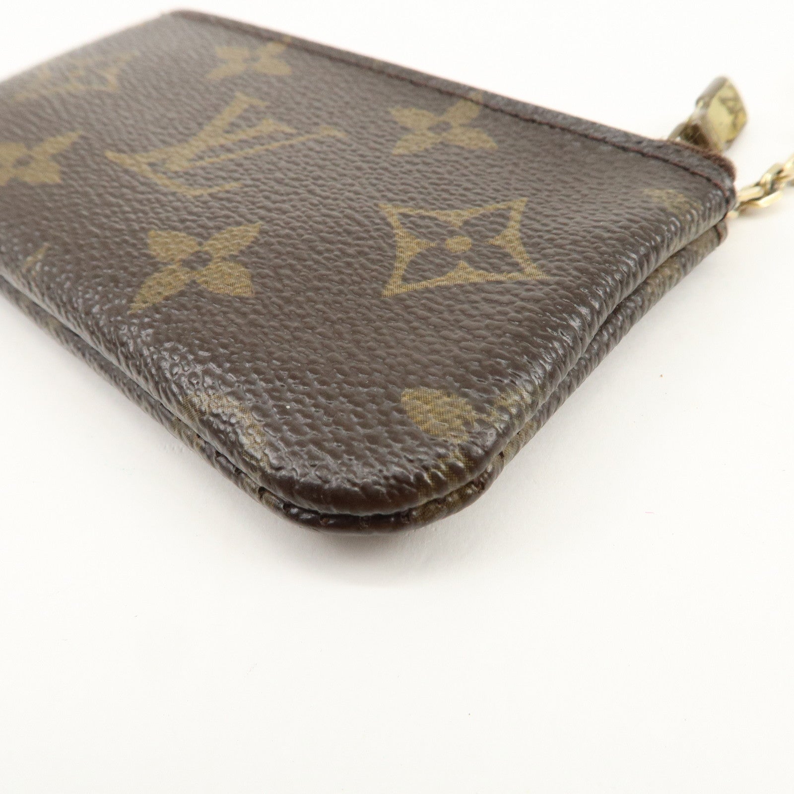 Louis Vuitton Monogram Pochette Cles Coin Case Key Case M62650