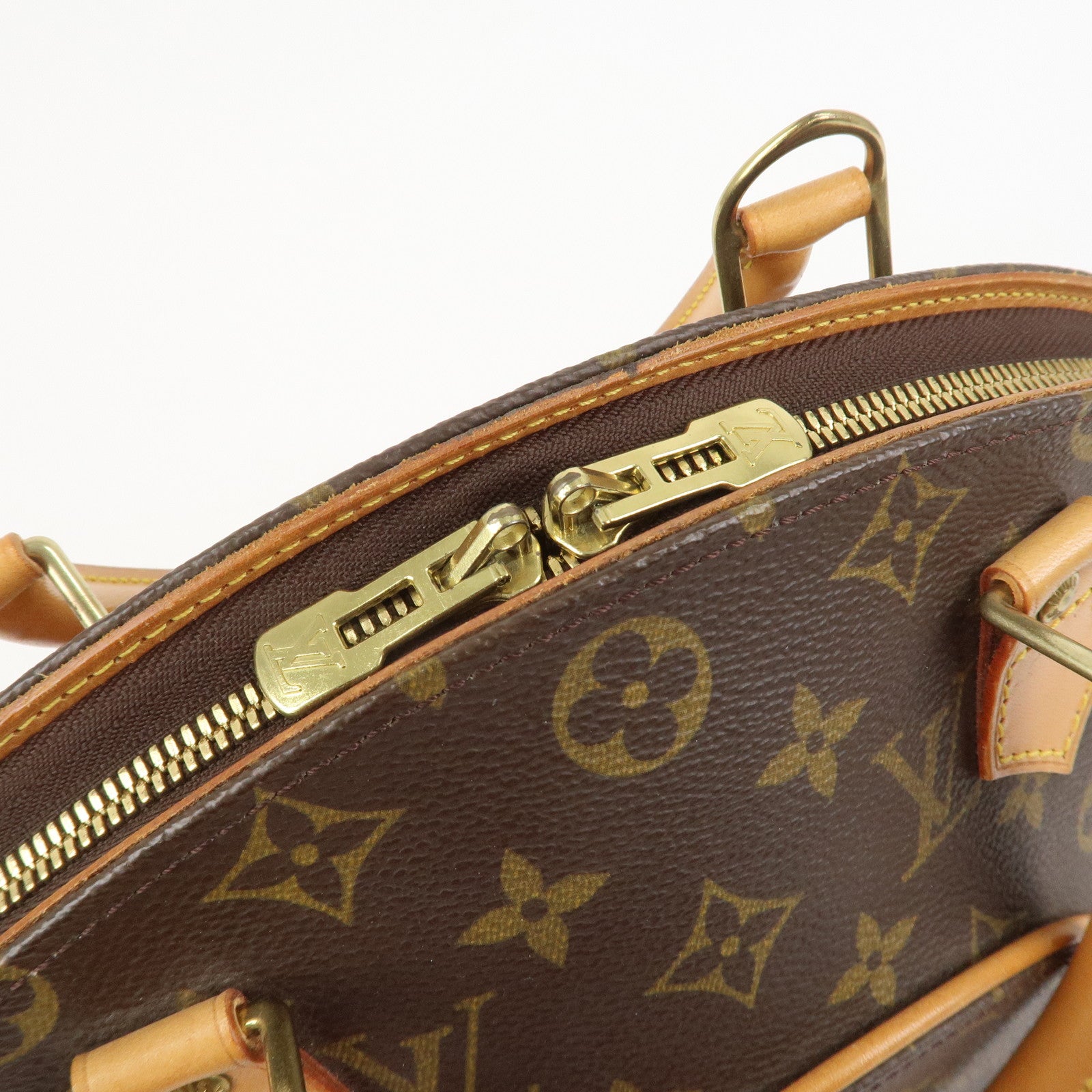 Louis Vuitton Monogram Ellipse MM Hand Bag Brown M51126