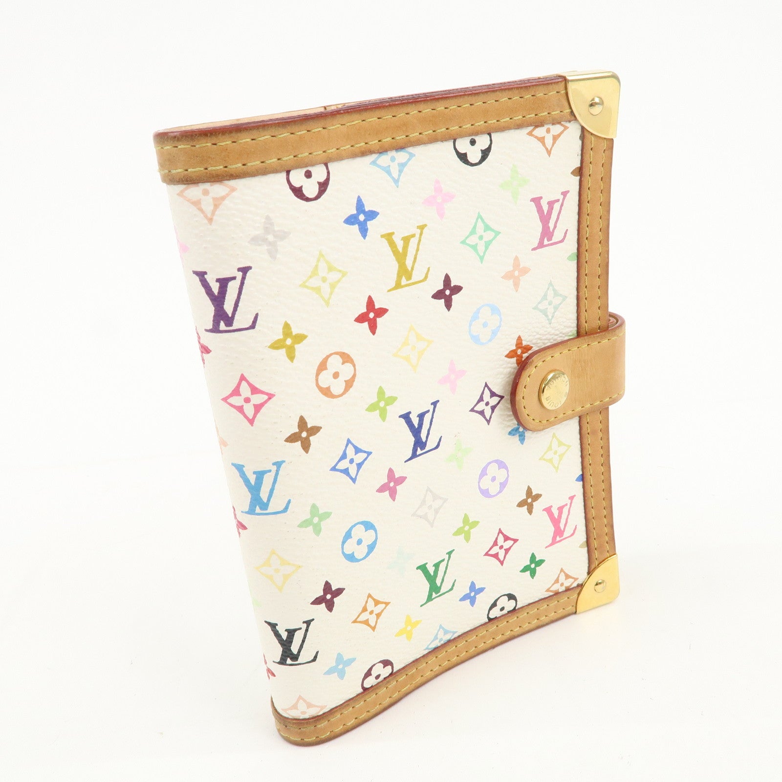 Louis Vuitton Monogram Multicolor Agenda PM Planner Cover R20896