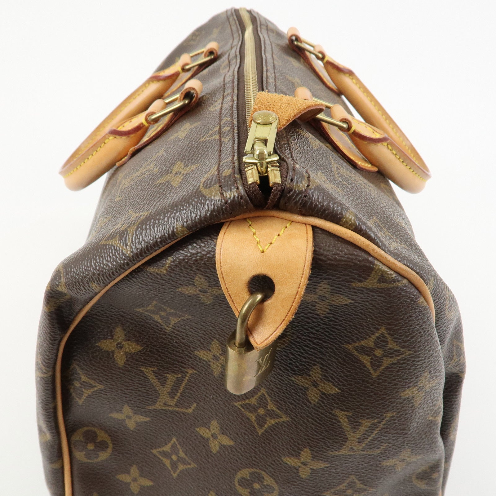 Louis Vuitton Monogram Canvas Speedy 35 Boston Bag Hand Bag M41524