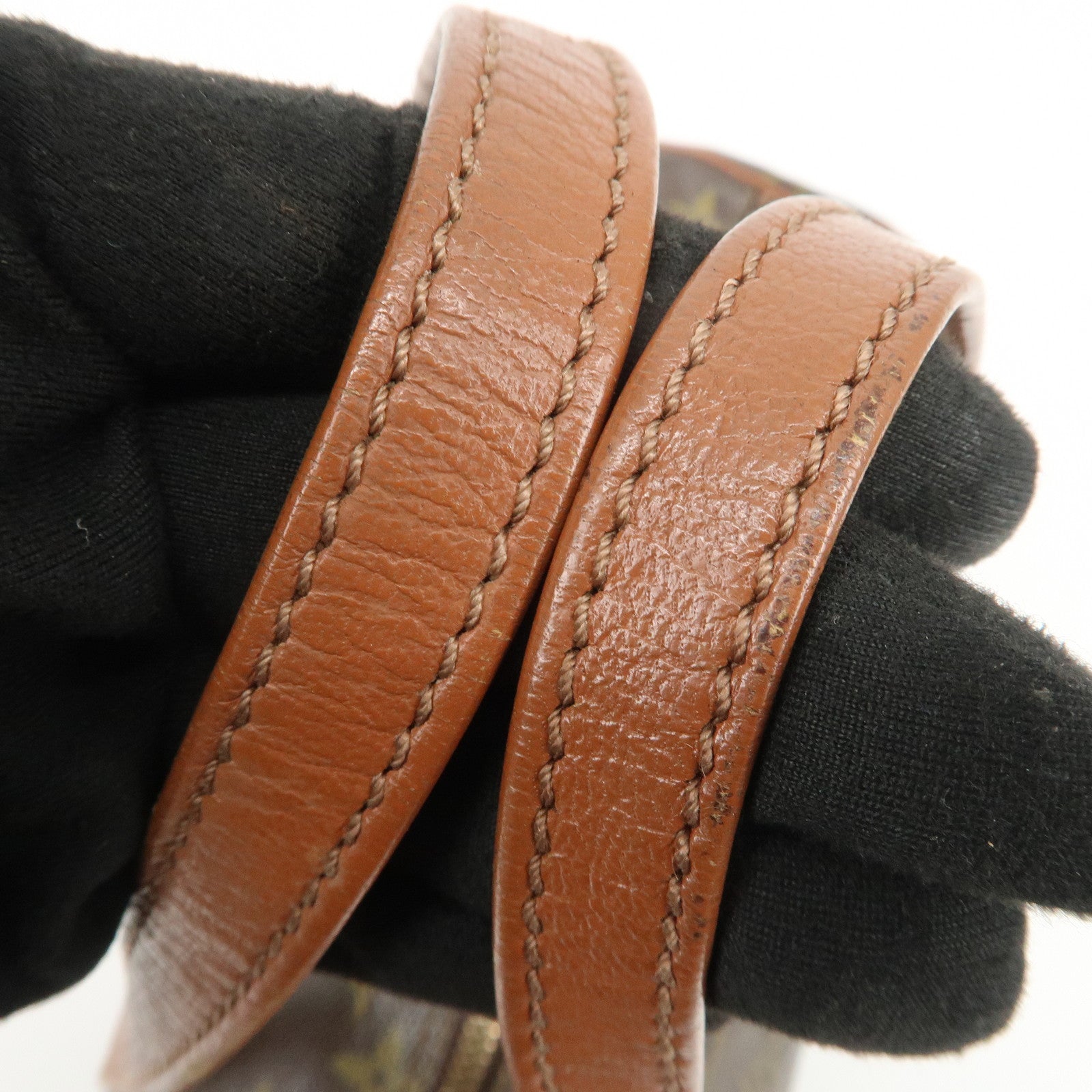 Louis Vuitton Monogram Papillon 30 Hand Bag Brown Old Style M51365