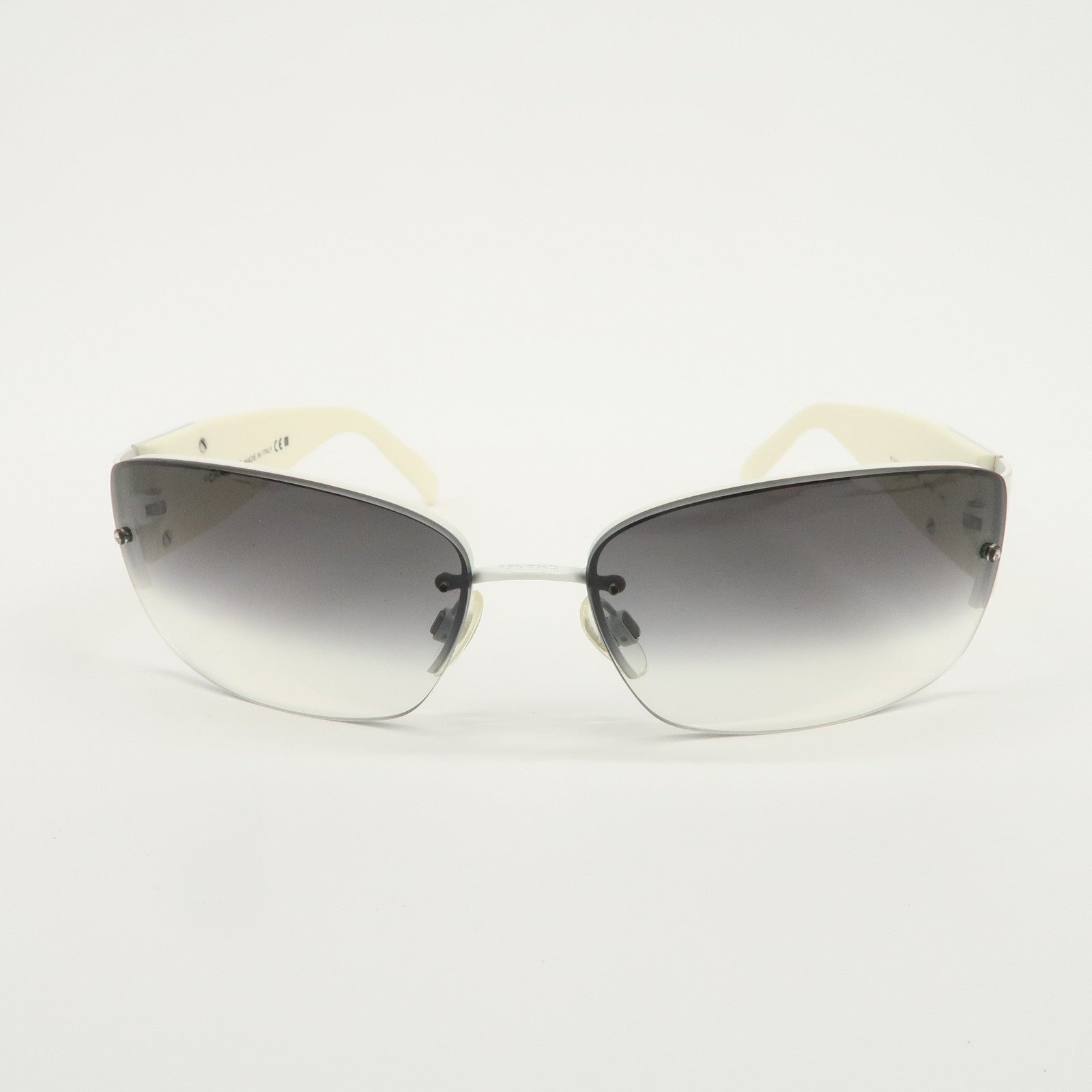 CHANEL Plastic Rhinestone Sunglasses 4117-B c.287/8G 62□16 125