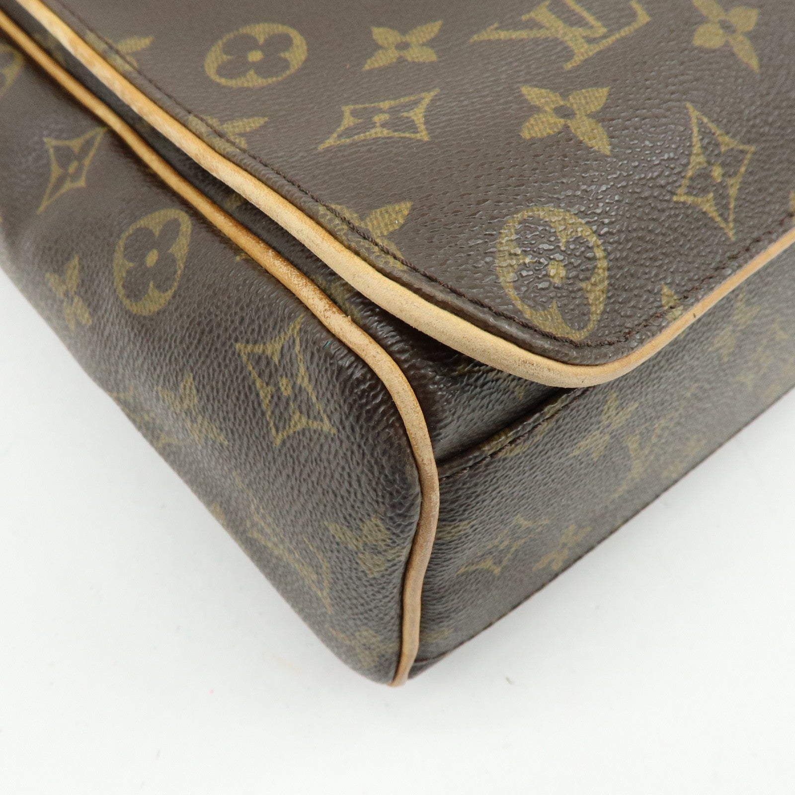 Louis Vuitton Monogram Abbesses Messenger Bag Brown M45257