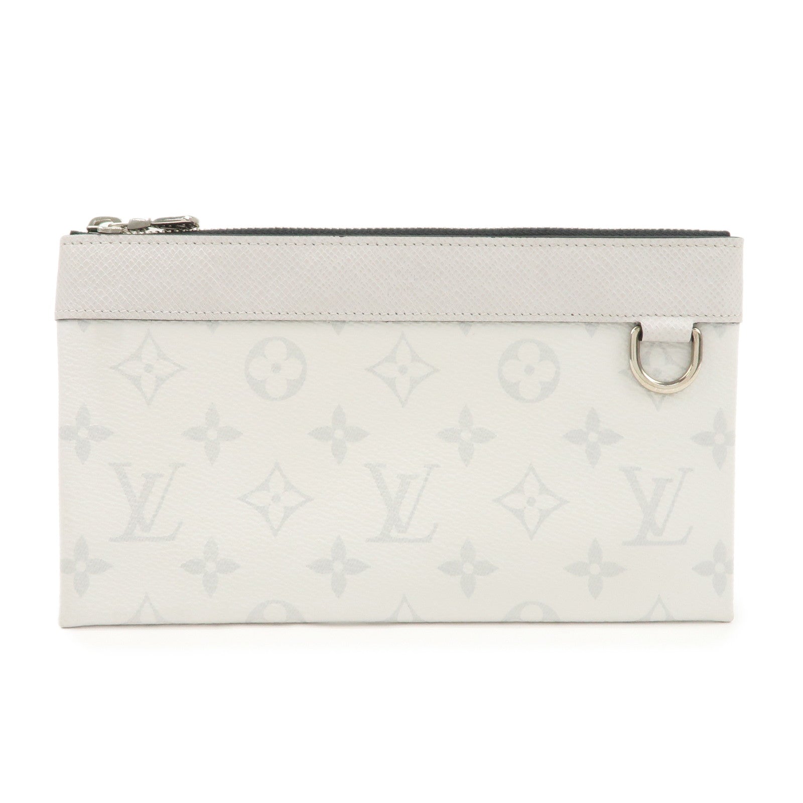 Louis Vuitton Monogram Taiga Discovery Pochette Antarctica M30279 Used