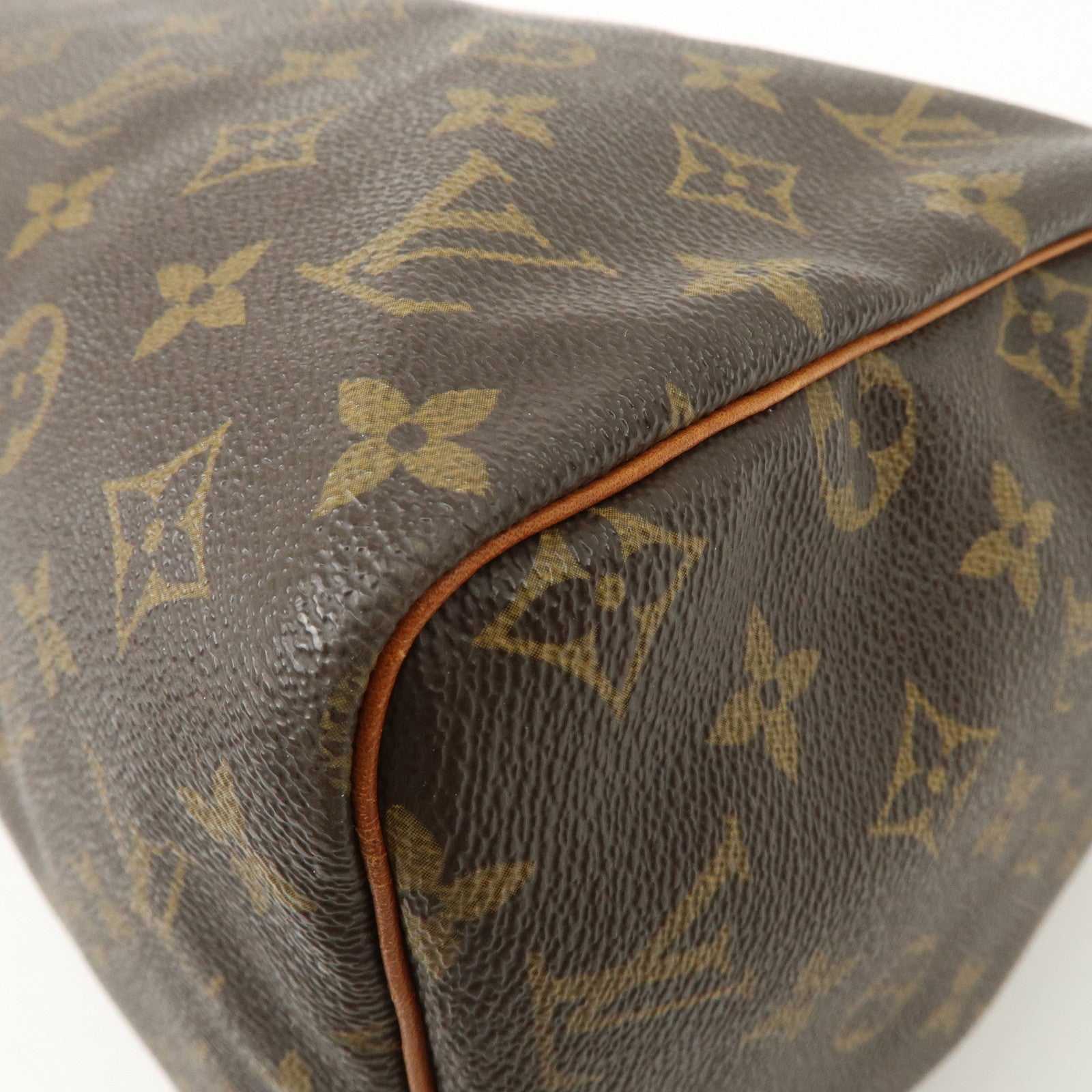 Louis Vuitton Monogram Speedy 30 Boston Bag Hand Bag M41526 Used