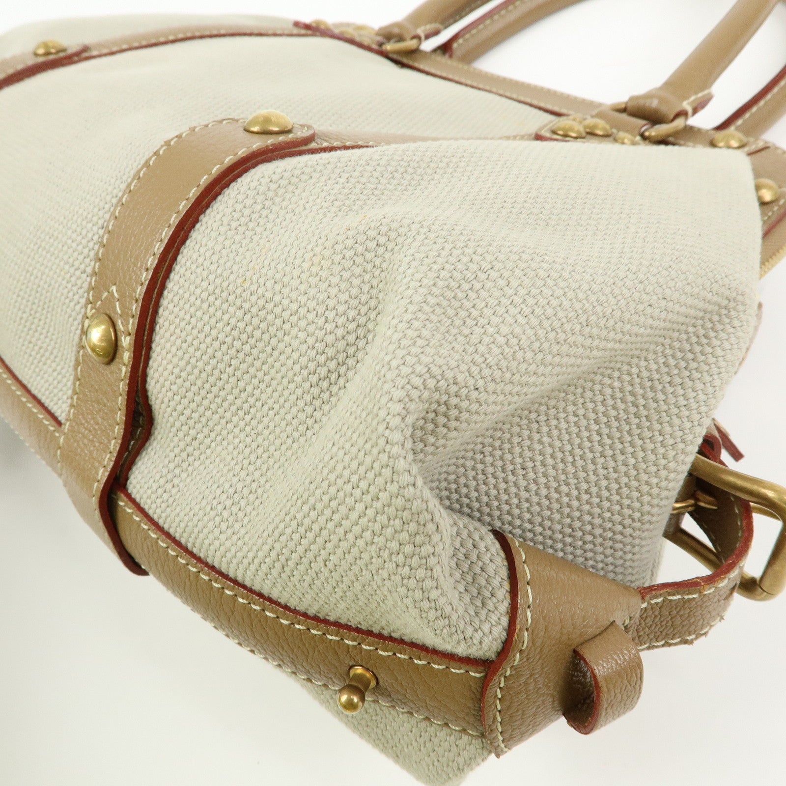 Louis Vuitton Toile Trianon Sac de Nuit MM Canvas Hand Bag M48826