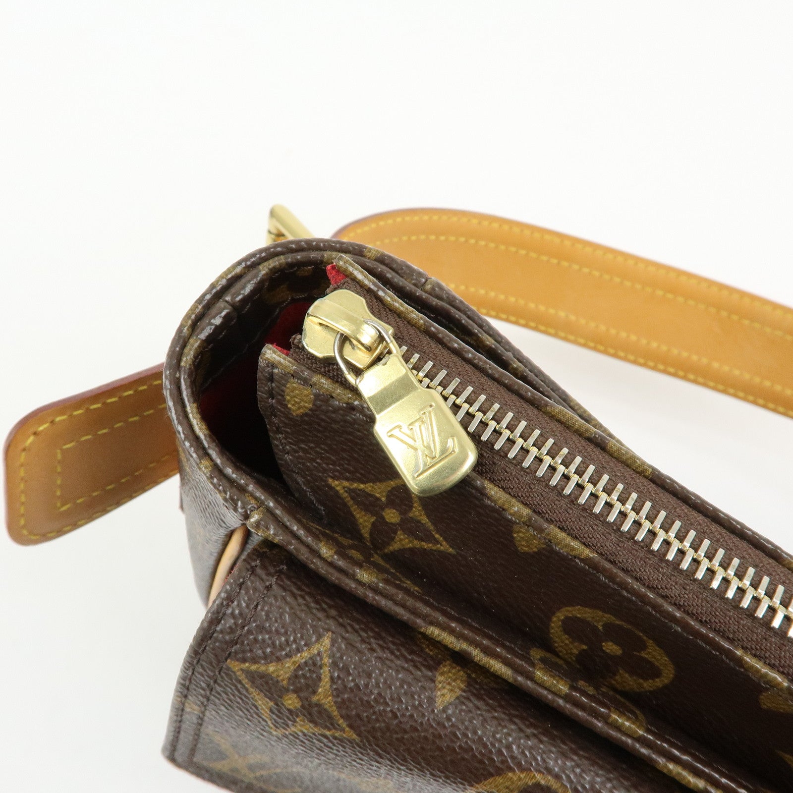 Louis Vuitton Monogram Viva Cite GM Shoulder Bag Brown M51163