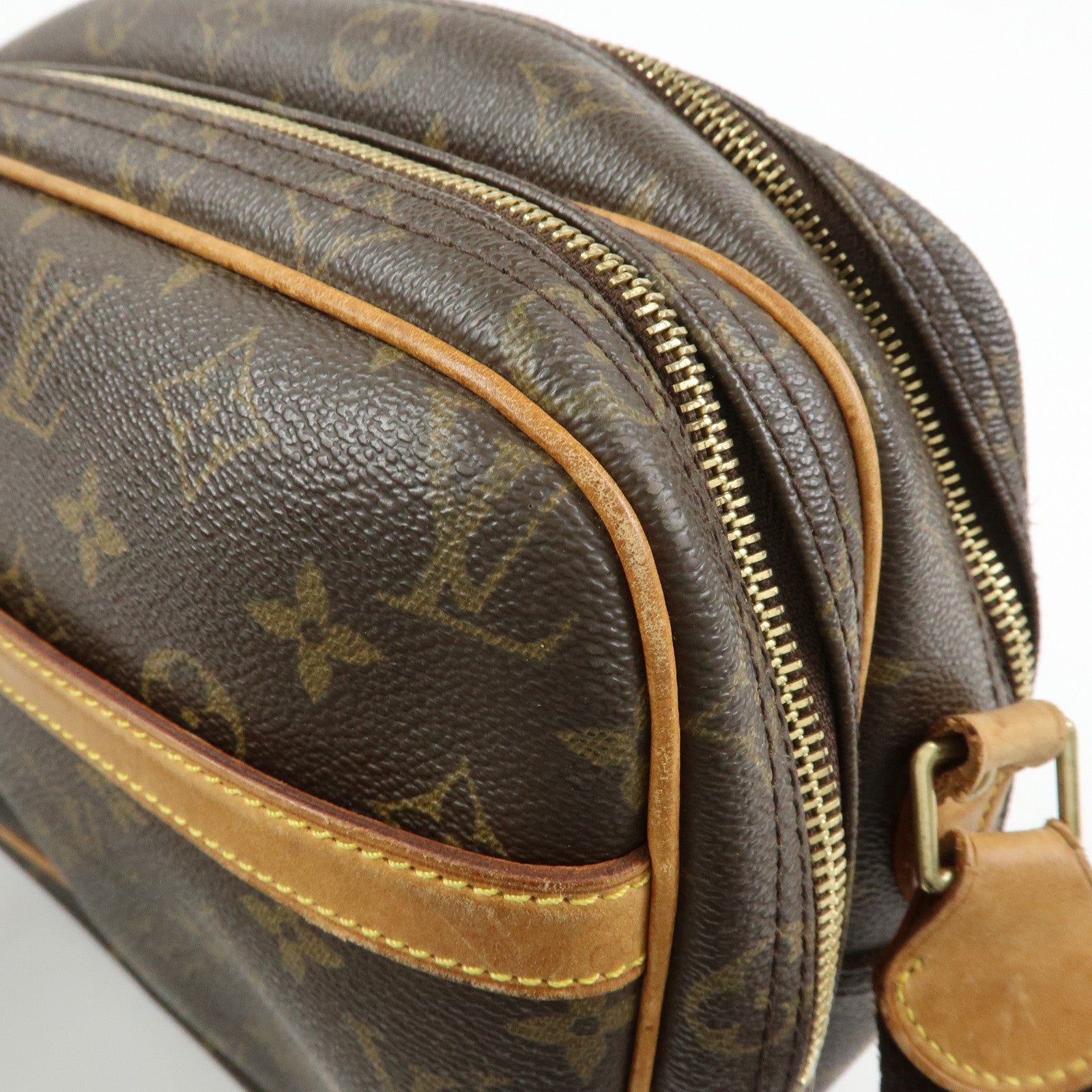 Louis Vuitton Monogram Reporter PM Shoulder Crossbody Bag M45254
