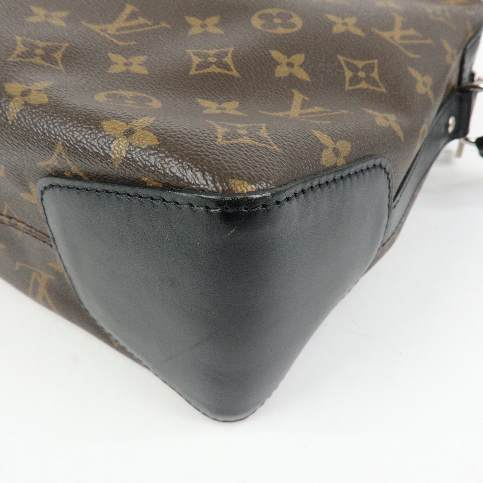 Louis Vuitton Monogram Macassar Torres Shoulder Bag Brown M40387