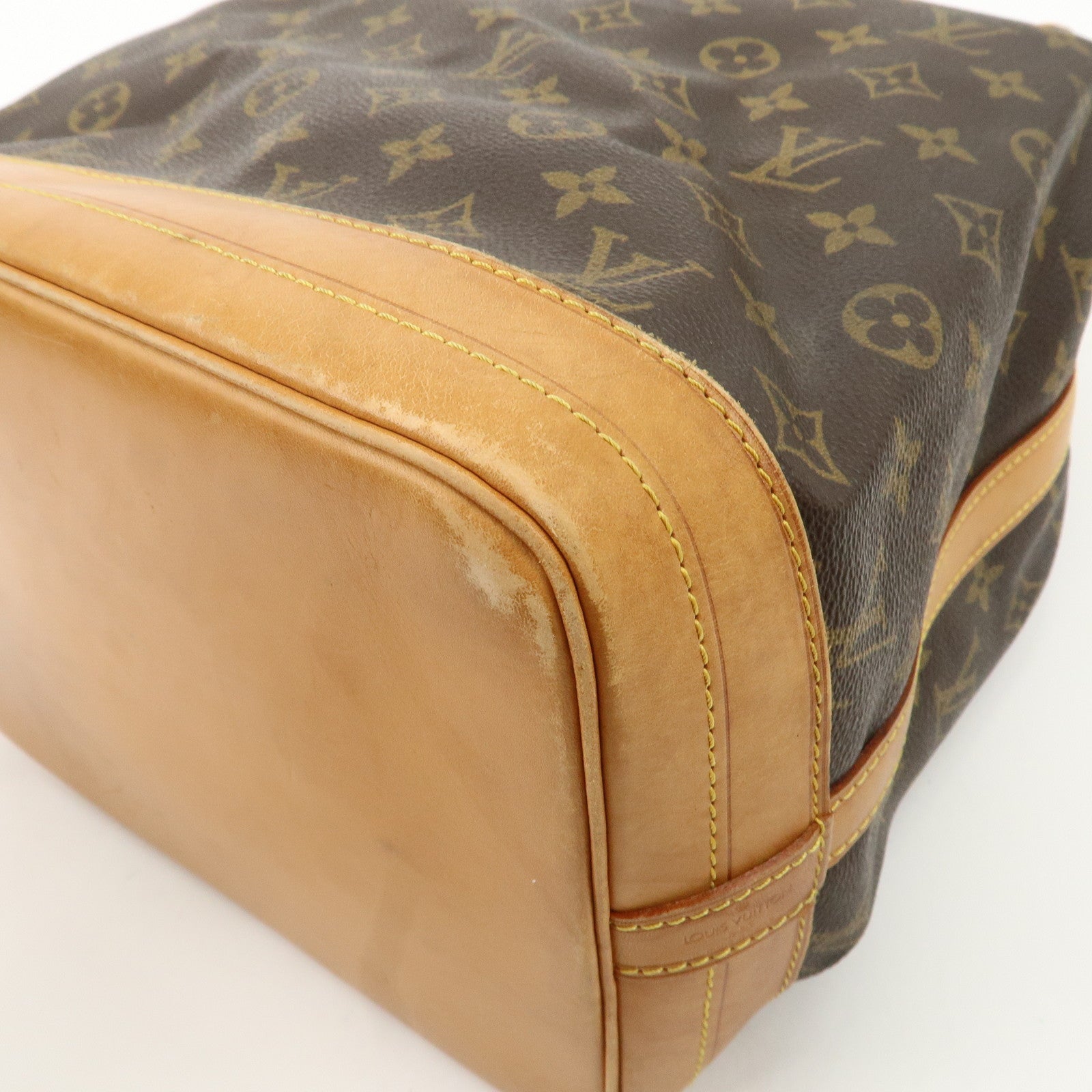 Louis Vuitton Monogram Noe Shoulder Bag Hand Bag Brown M42224