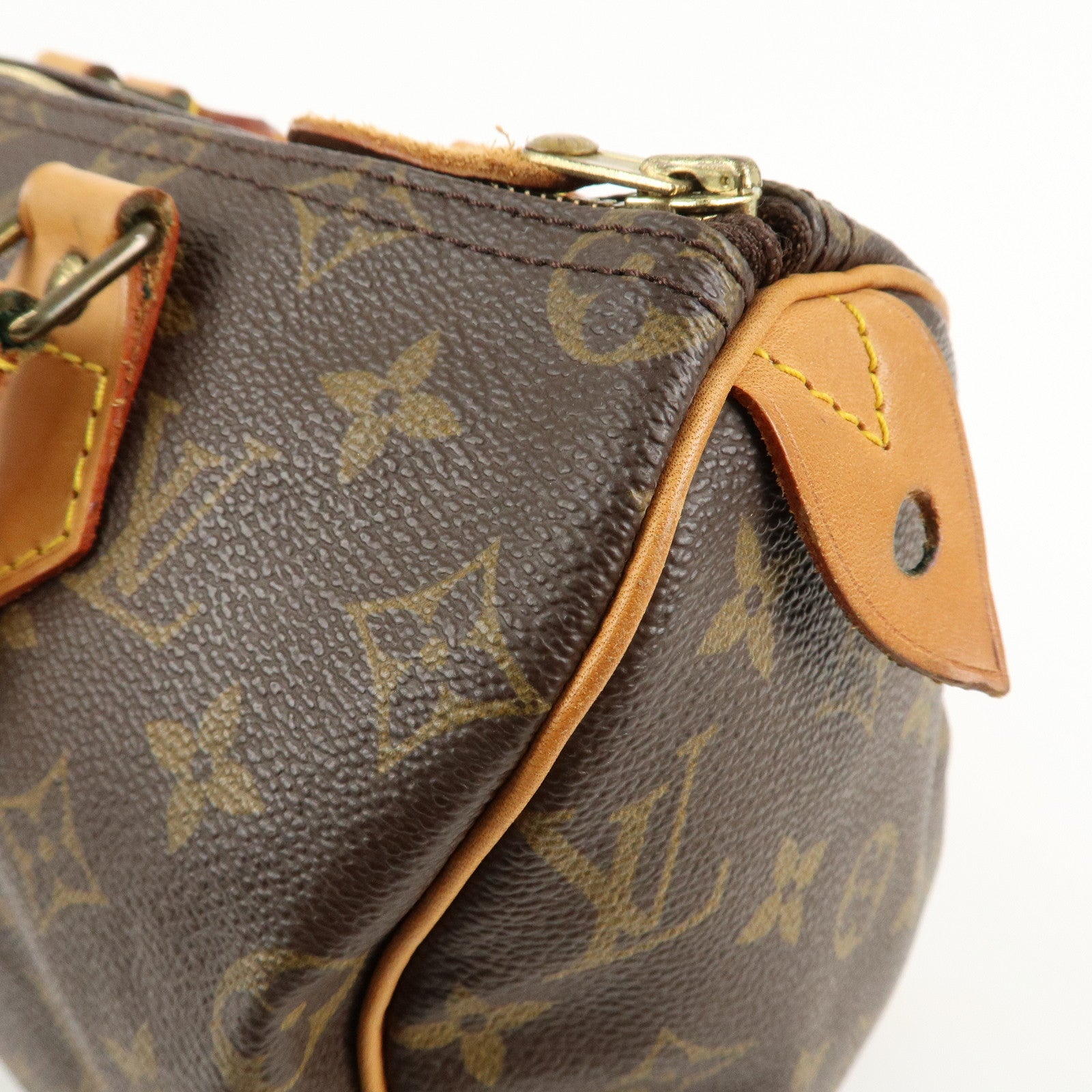 Louis Vuitton Monogram Speedy 25 Hand Bag Boston Bag M41528