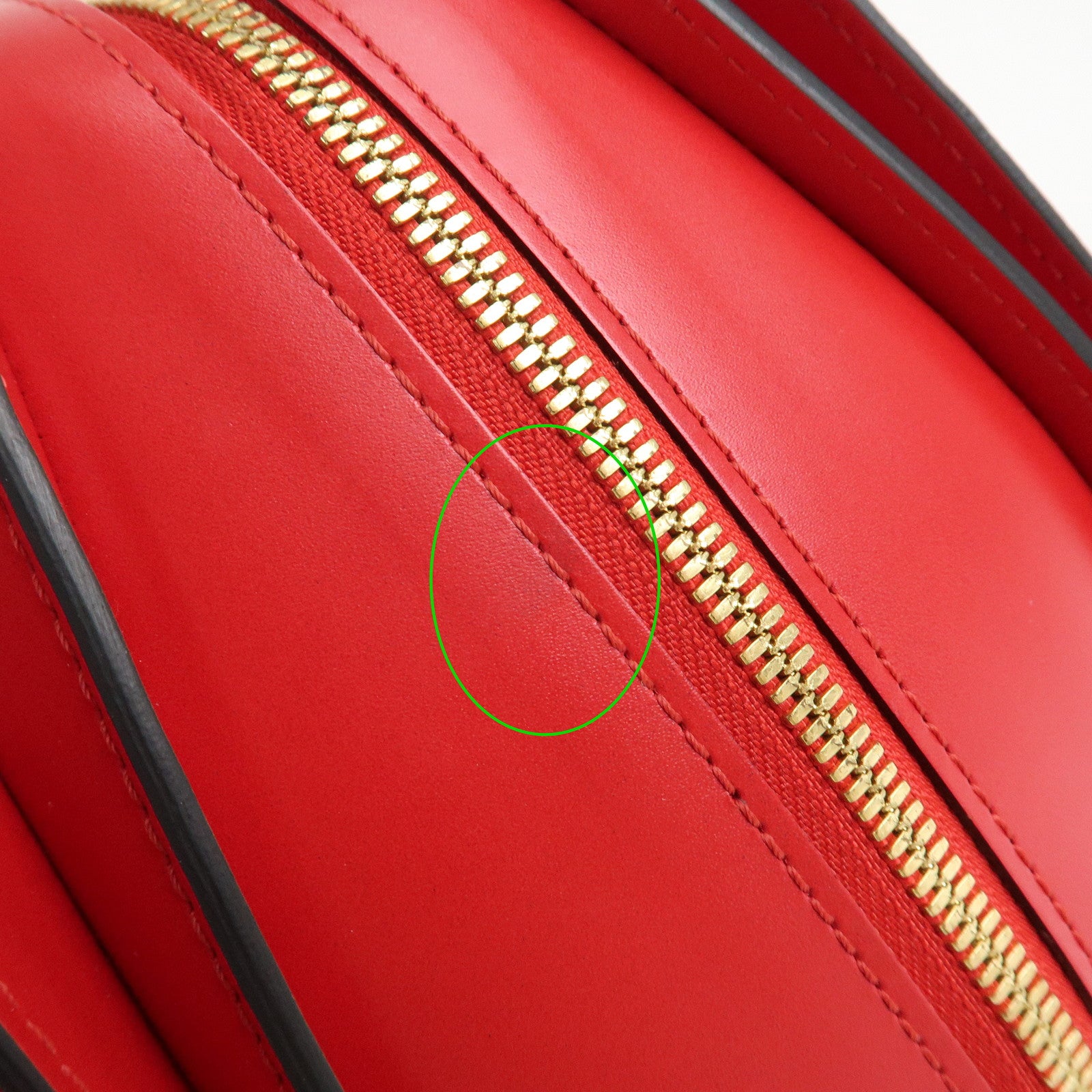 Louis Vuitton Epi Pont Neuf Hand Bag Castilian Red M52057 Used
