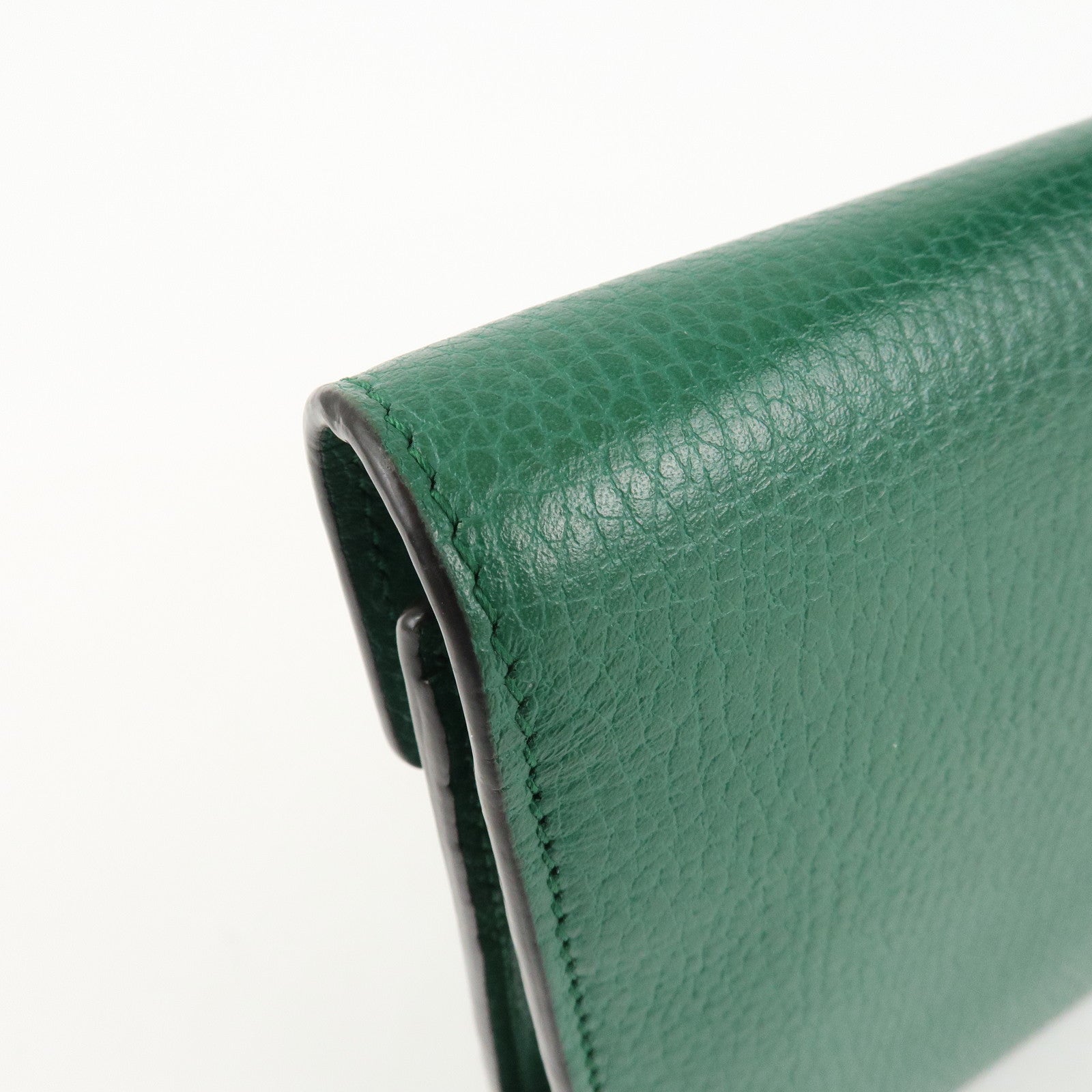 GUCCI Dionysus Leather Chain Shoulder Bag Green 401231 Used