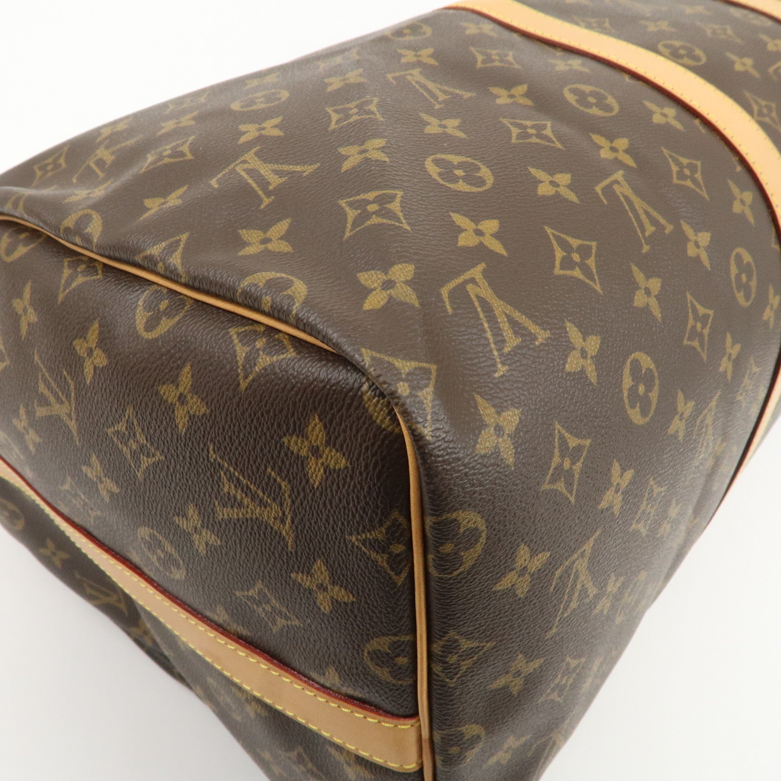 Louis Vuitton Monogram Keep All Bandouliere 55 Boston Bag M41414 Used