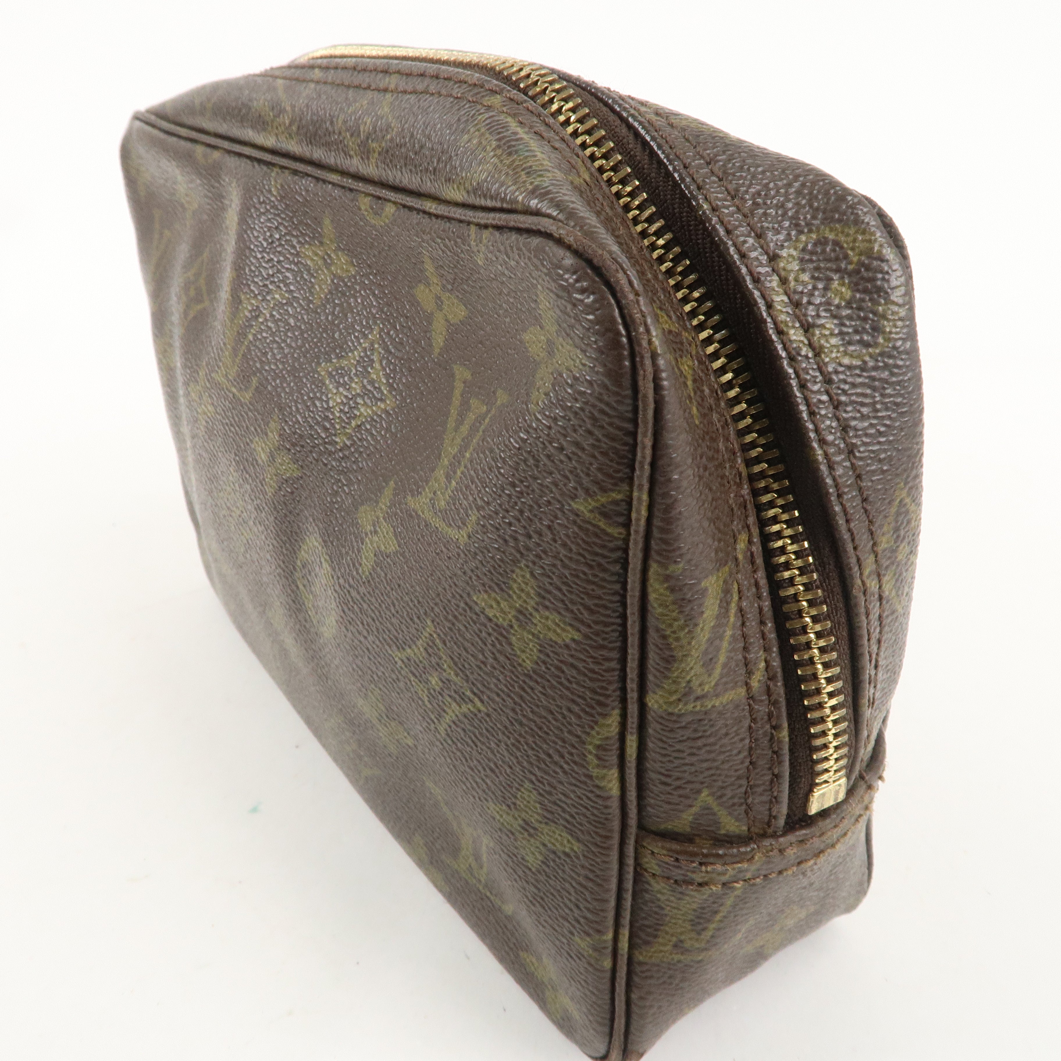 Louis Vuitton Monogram Trousse Toilette 23 Pouch Brown M47524