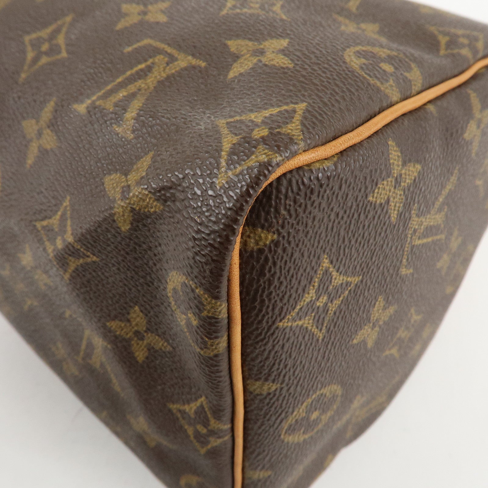 Louis Vuitton Monogram Speedy 25 Hand Bag Boston Bag M41528