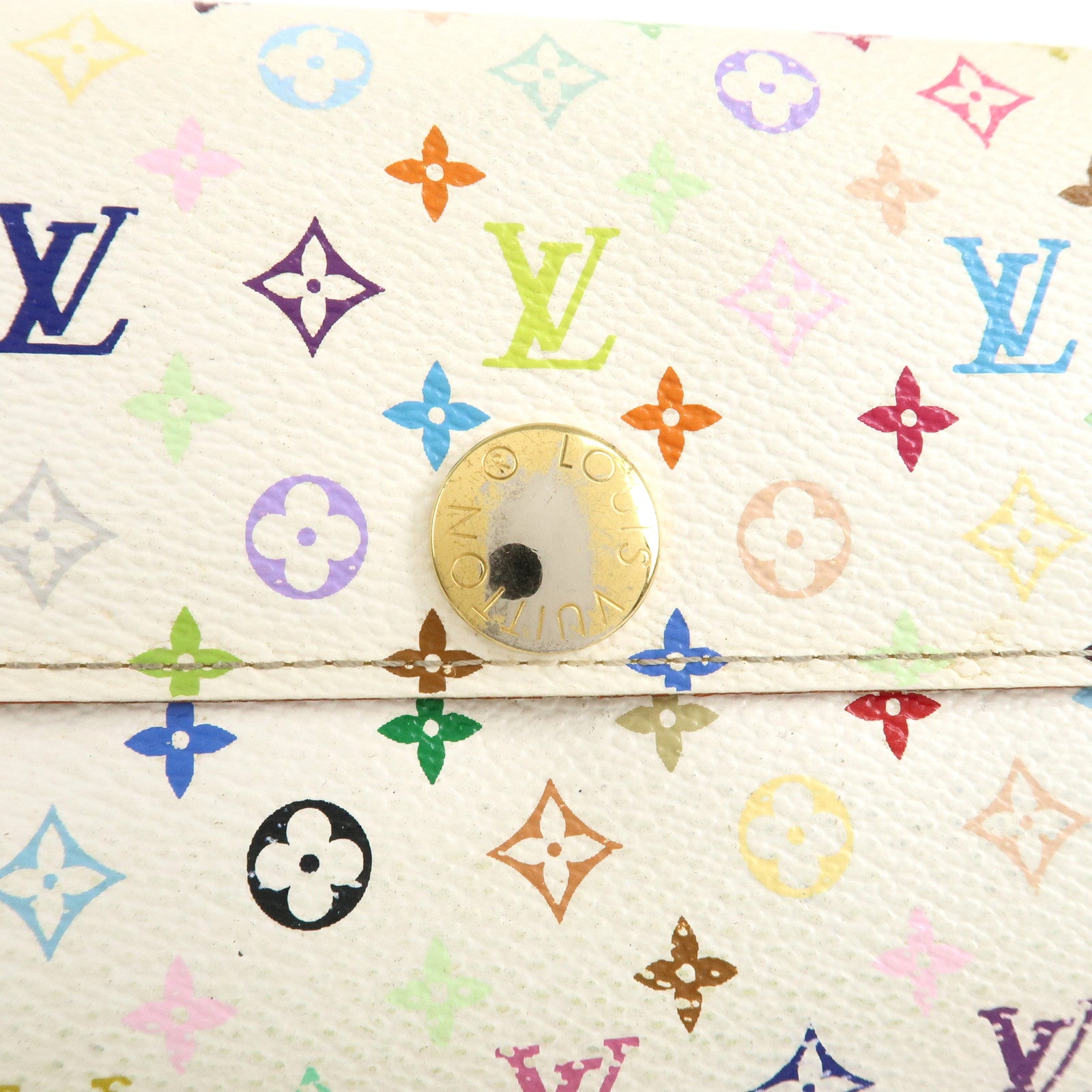 Louis Vuitton Monogram Multicolor Portefeuille Sarah Wallet M93532