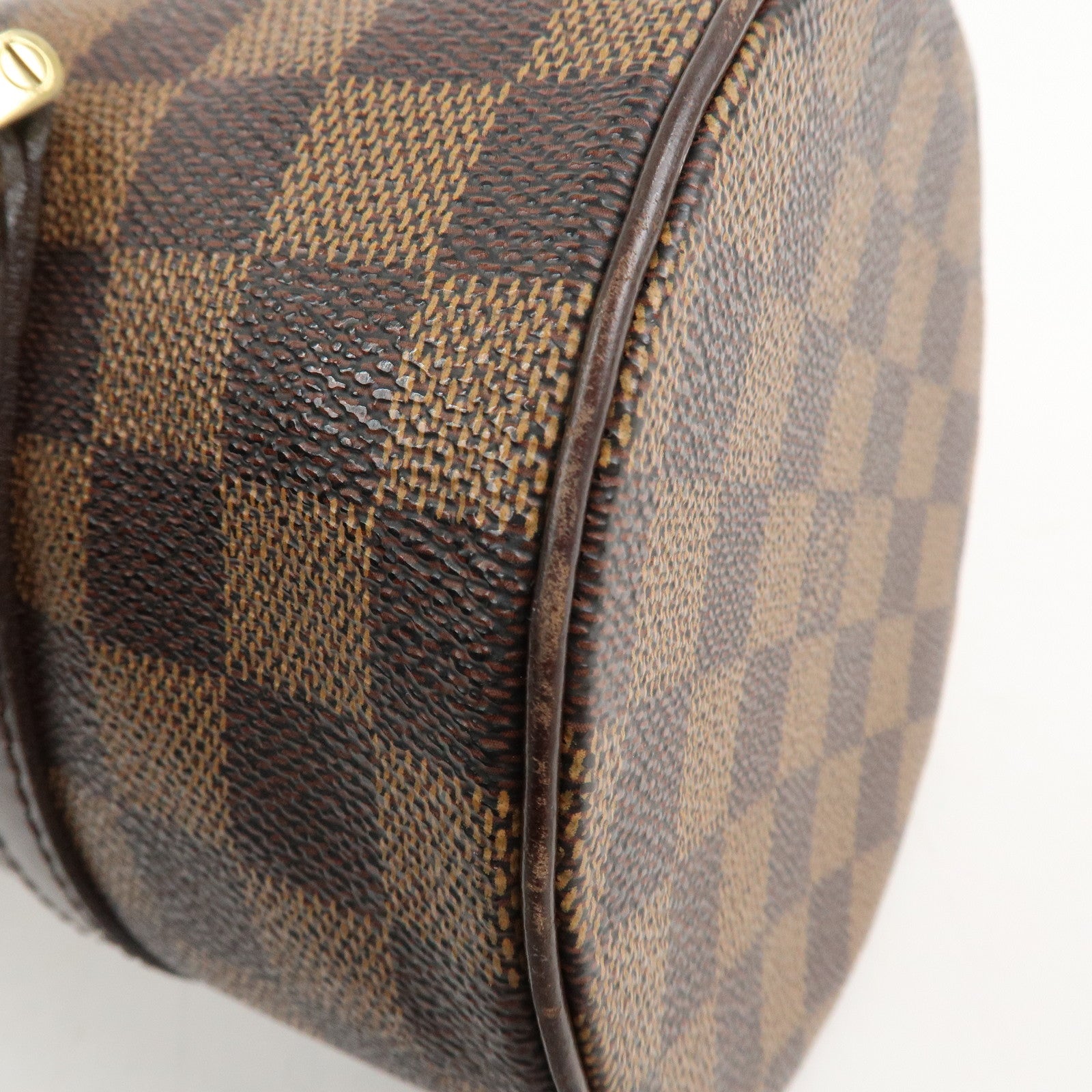 Louis Vuitton Damier Ebene Papillon 26 Hand Bag Brown N51304