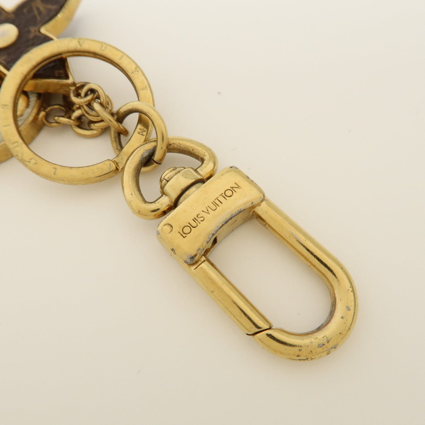 Louis Vuitton Porte Cles Spring Street Bag Charm Gold M69008