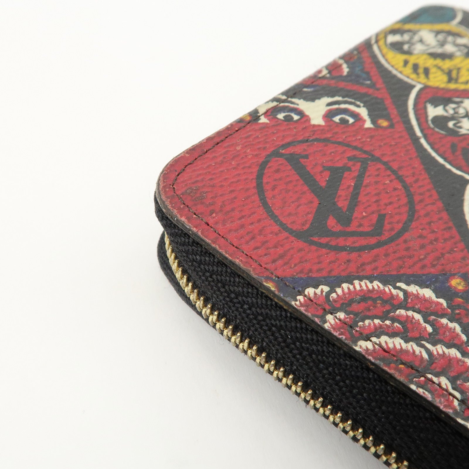 Louis Vuitton Monogram Zippy Coin Purse Kansai Yamamoto M67250 Used