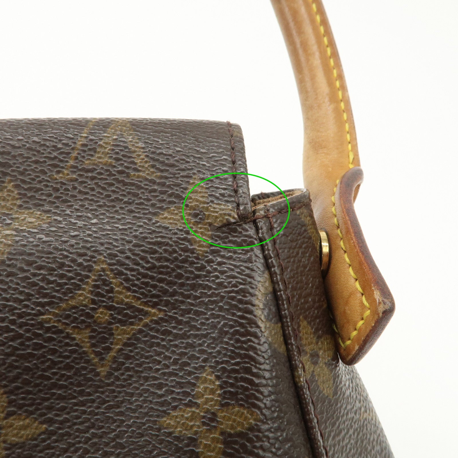 Louis Vuitton Monogram Mini Looping Shoulder Bag Hand Bag M51147