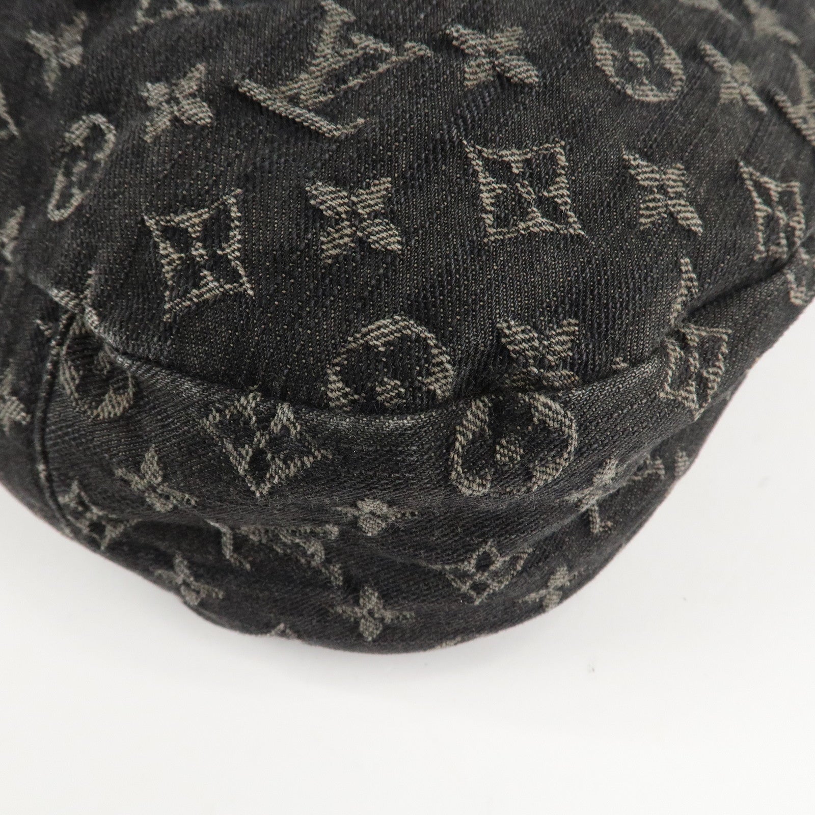 Louis Vuitton Monogram Denim Daily PM Shoulder Bag Noir M40494