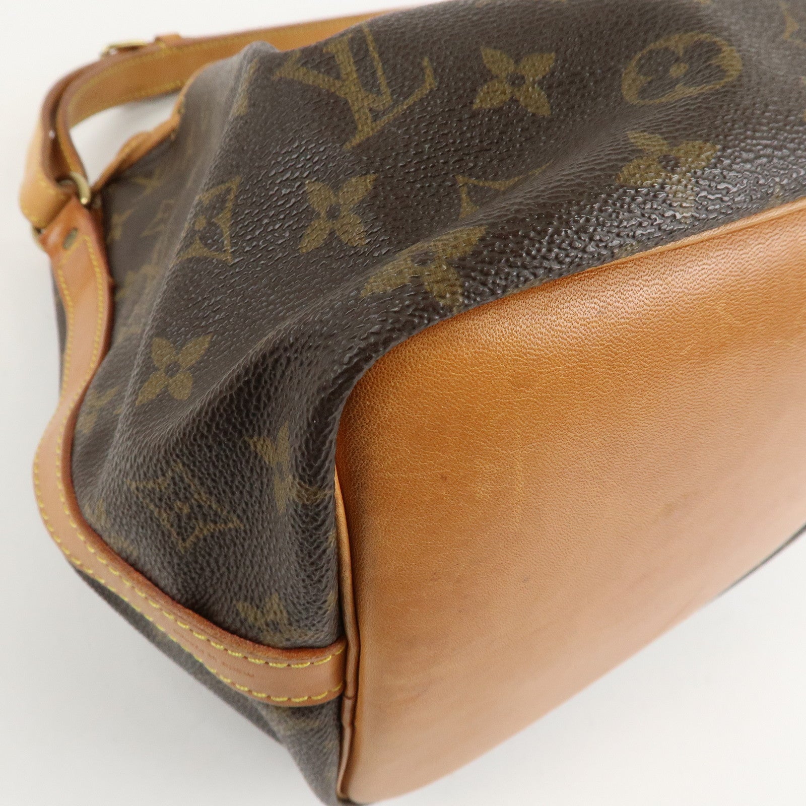 Louis Vuitton Monogram Petit Noe Shoulder Bag Brown M42226 Used