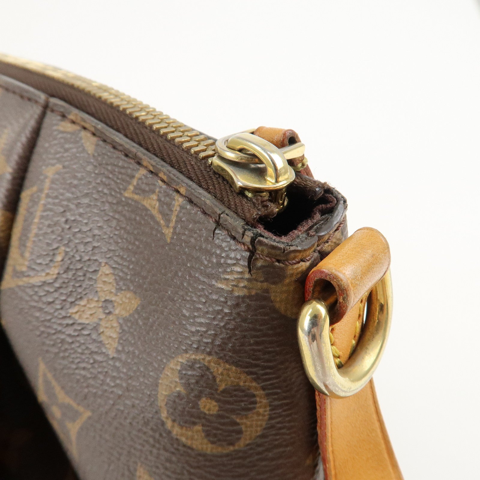 Louis Vuitton Monogram Turenne MM Shoulder Bag Hand Bag M48814 Used