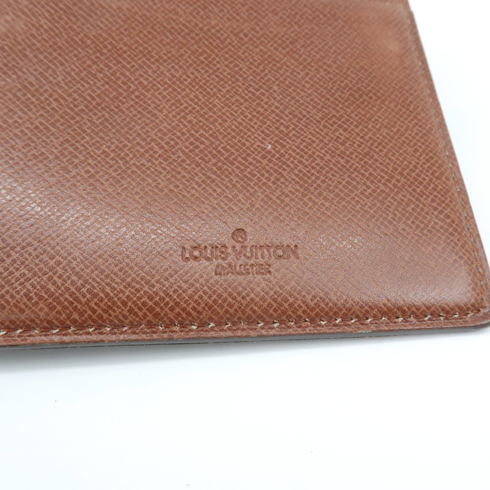 Louis Vuitton Monogram Porte Billets Carte Credit Brown M60879 Used