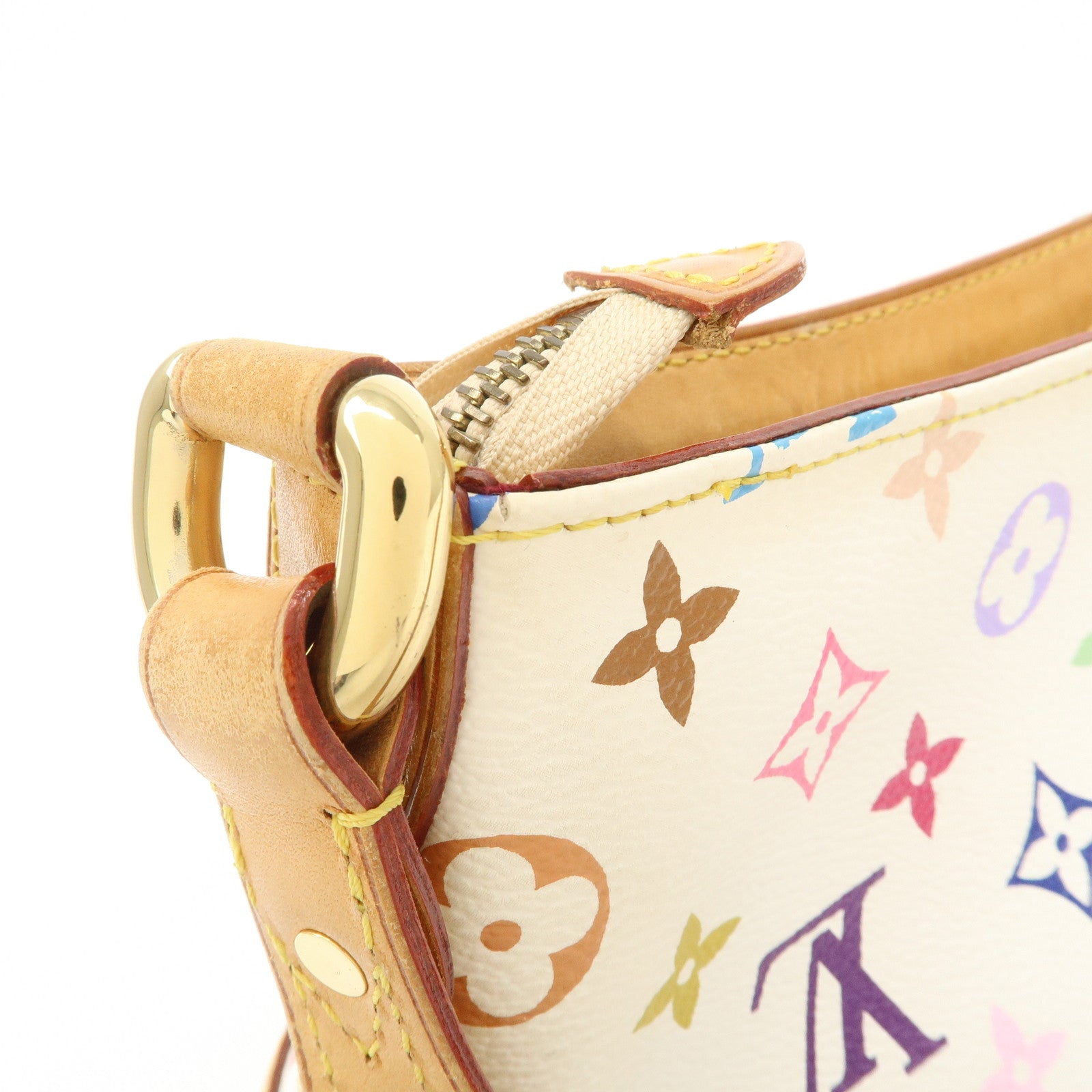 Louis Vuitton Monogram Multicolor Eliza Shoulder Bag Blanc M40098 Used