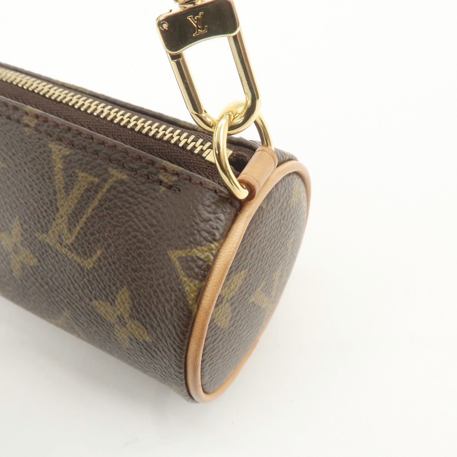 Louis Vuitton Monogram Mini Pouch for Papillon Bag Brown