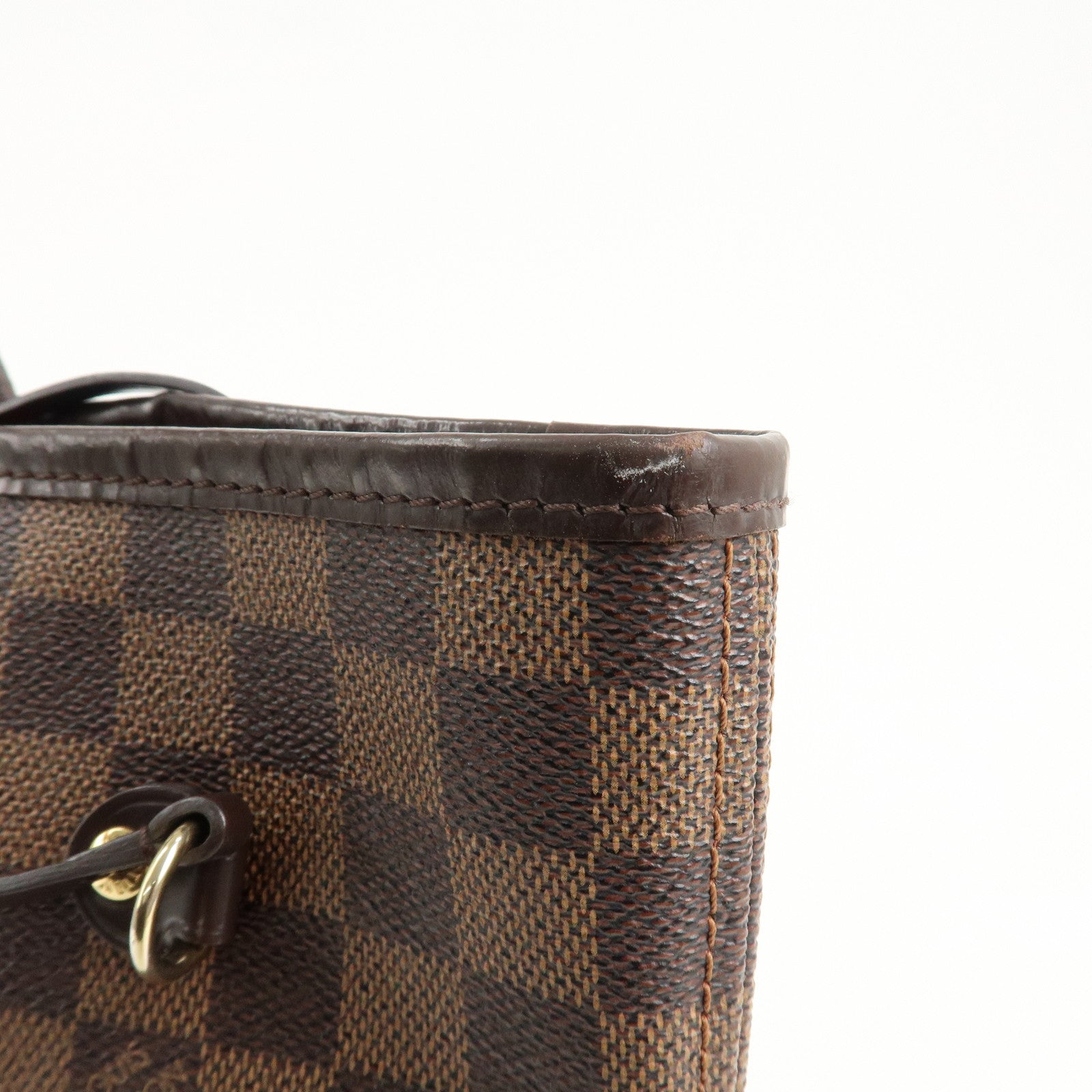 Louis Vuitton Damier Ebene Neverfull MM Tote Bag N41358