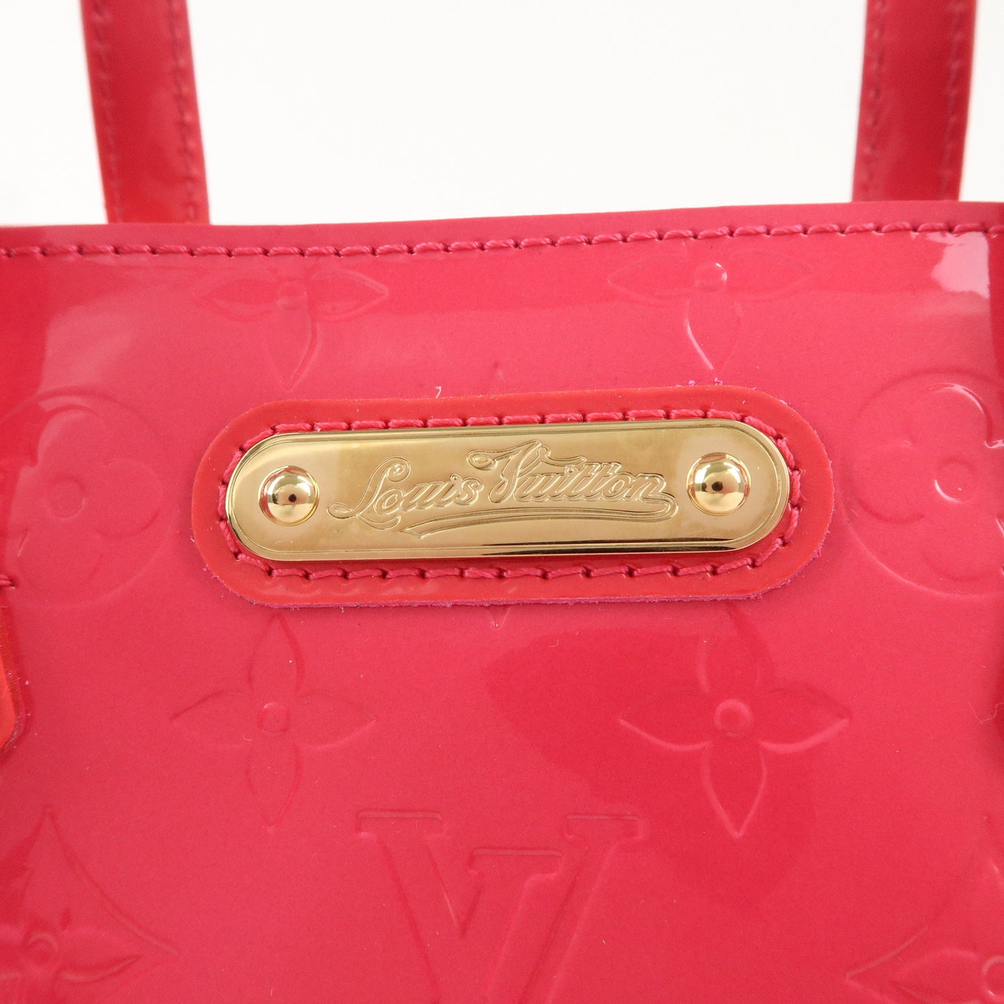 Louis Vuitton Monogram Vernis Wilshire PM Rose Pop M93643